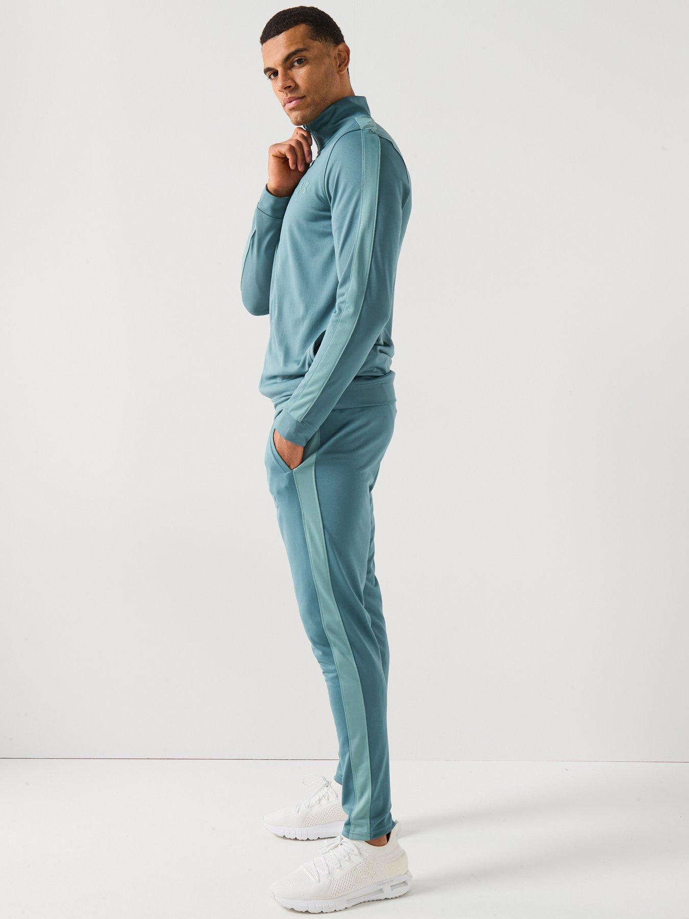 under-armour-mens-training-rival-knit-tracksuit-greendetail