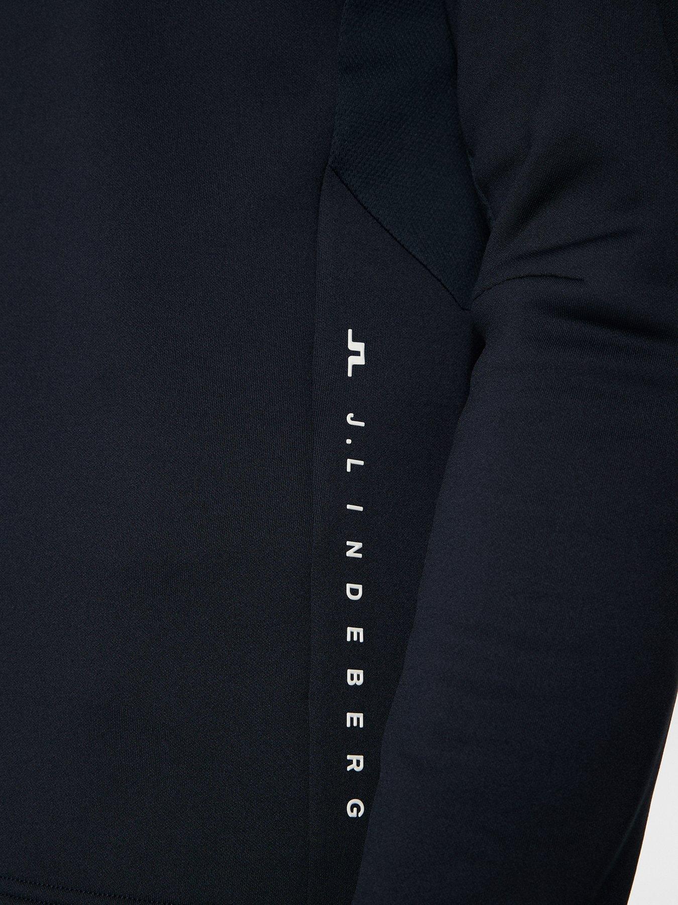 Image 5 of 5 of J LINDEBERG Mens Golf Vinnie Quarter Zip Mid Layer - Navy