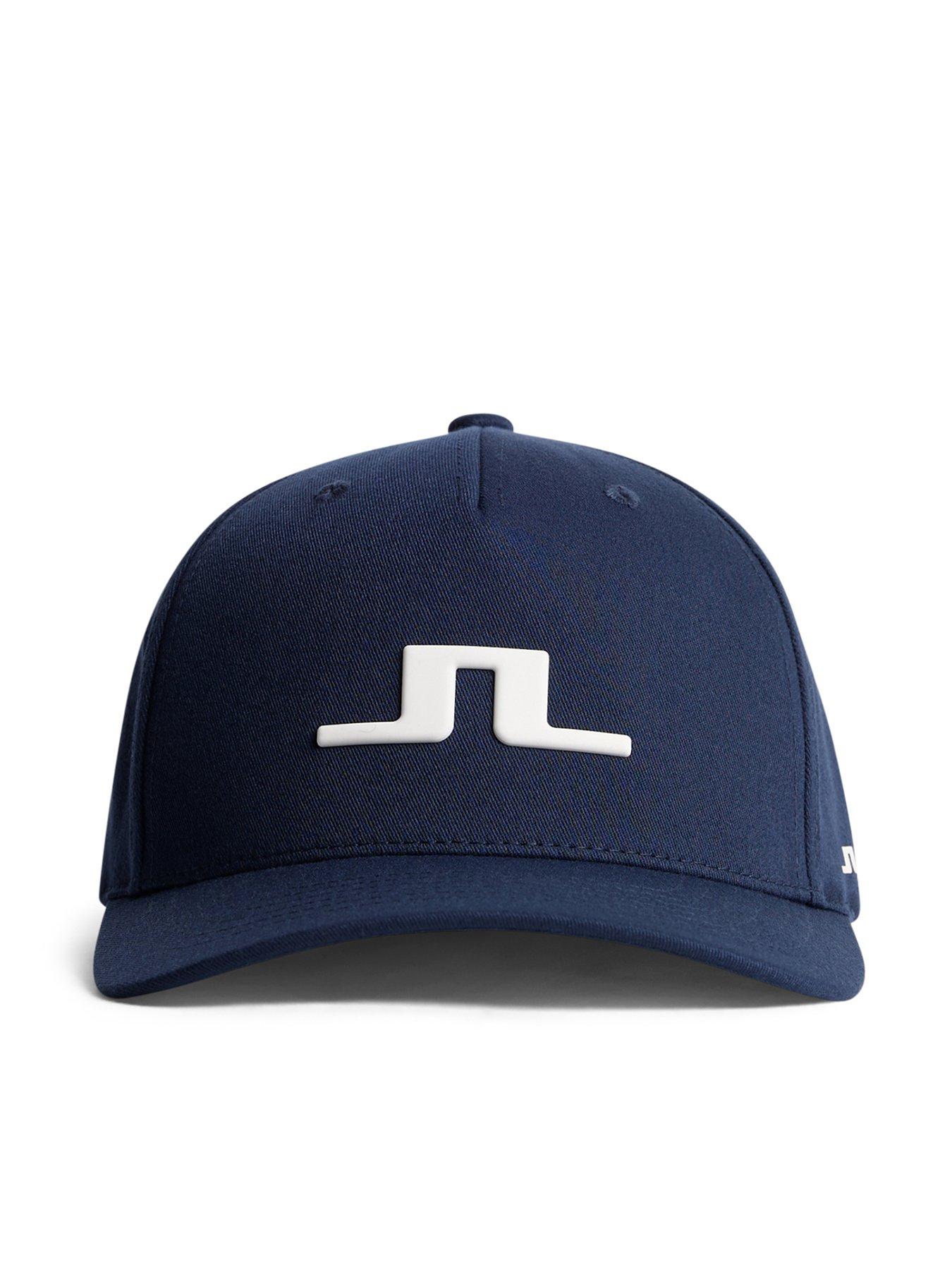 Image 1 of 3 of J LINDEBERG Mens Golf Heath Snapback Cap - Navy