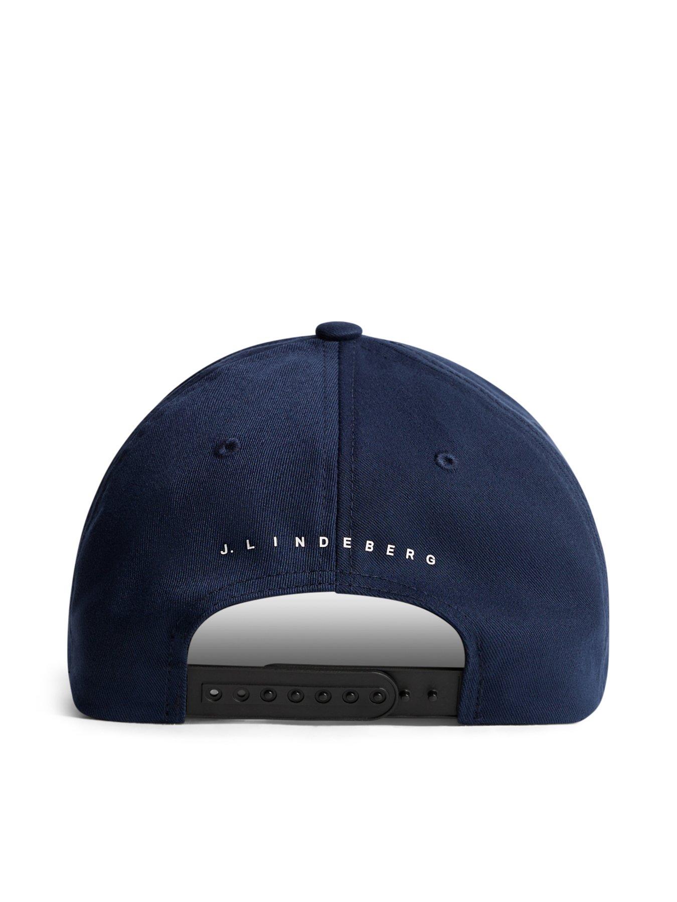 Image 2 of 3 of J LINDEBERG Mens Golf Heath Snapback Cap - Navy