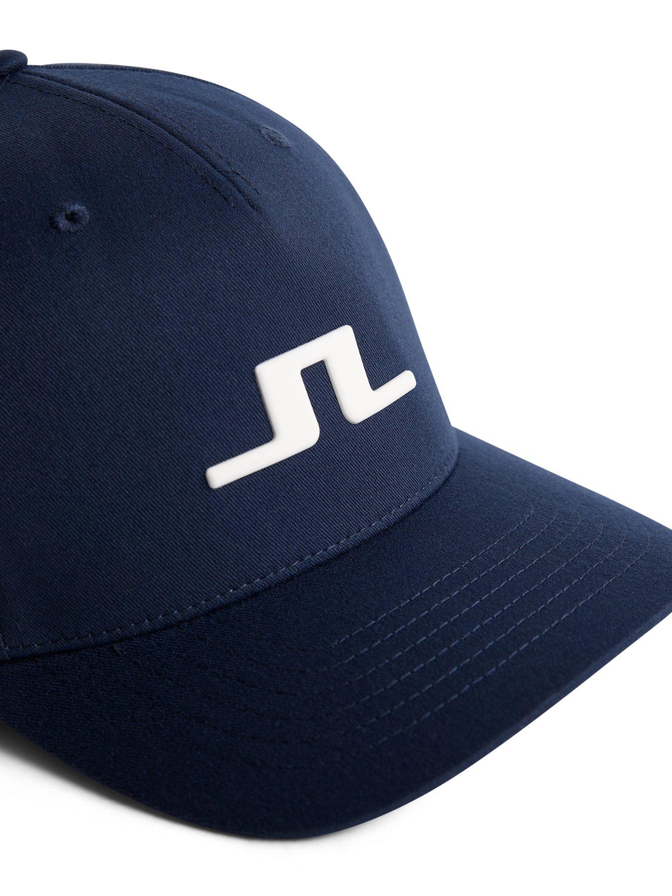 Image 3 of 3 of J LINDEBERG Mens Golf Heath Snapback Cap - Navy