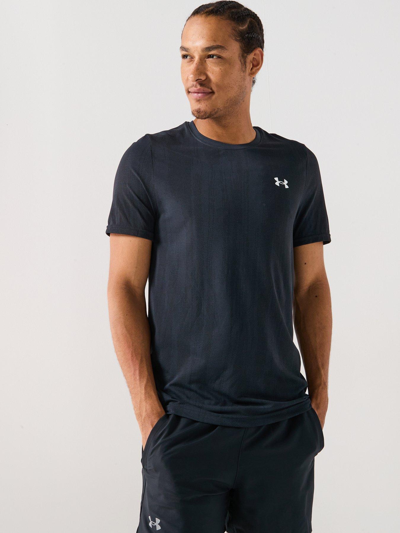 UNDER ARMOUR Mens Training Vanish Seamless Novelty T-Shirt - Black
