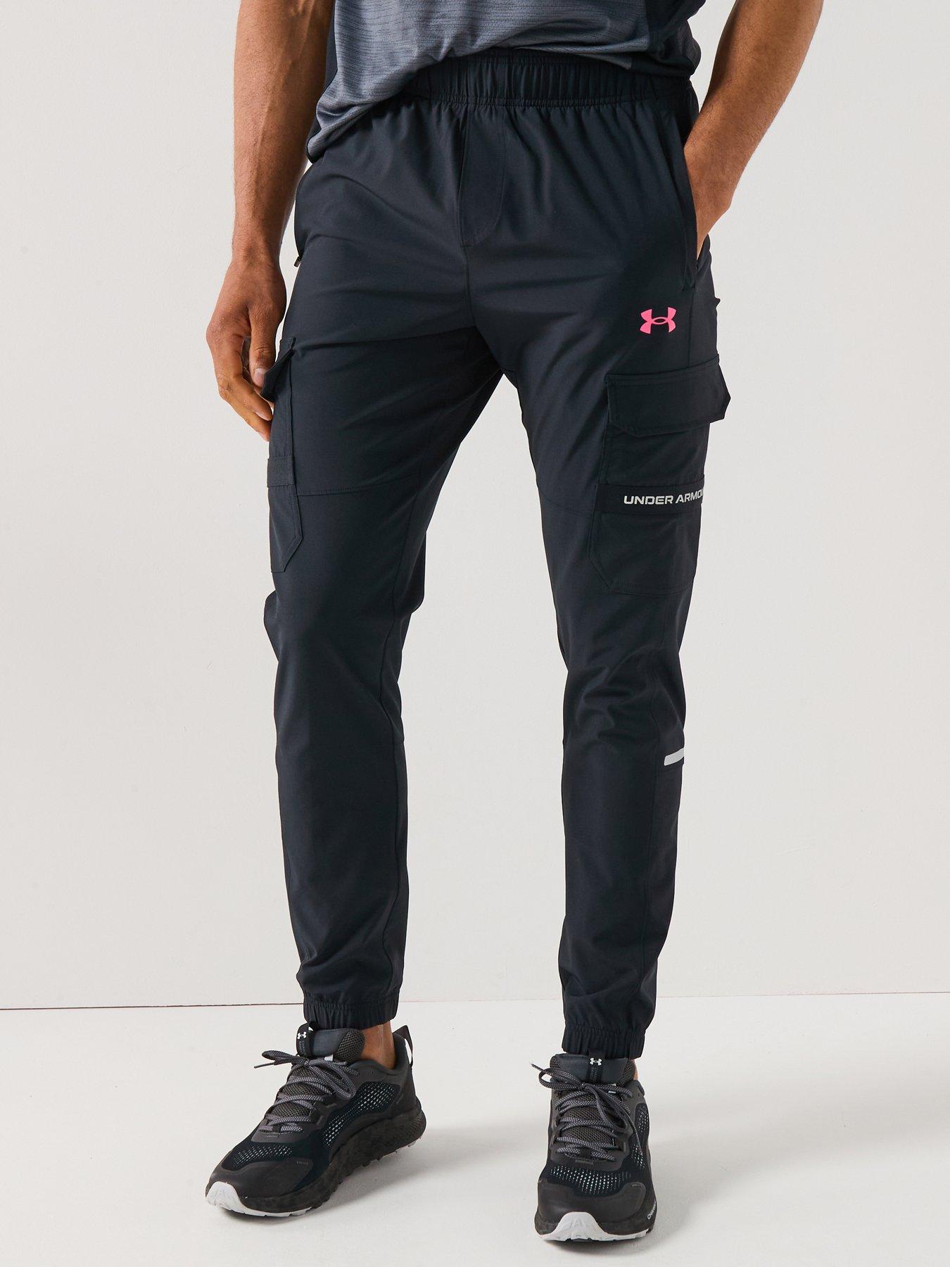 UNDER ARMOUR Mens Training Tech Utility Woven Pants - Black