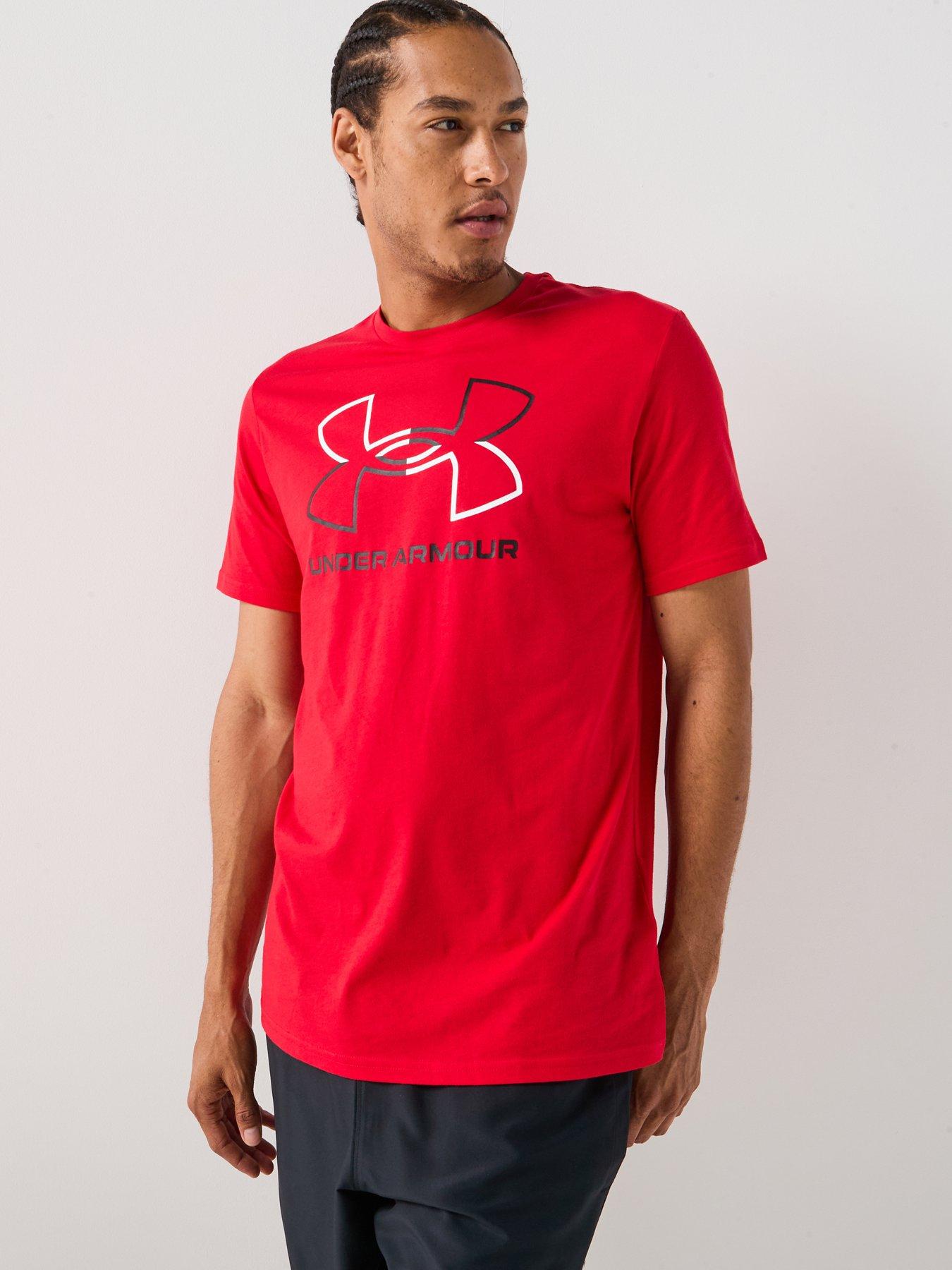 UNDER ARMOUR Mens Training GL Foundation T-Shirt - Red