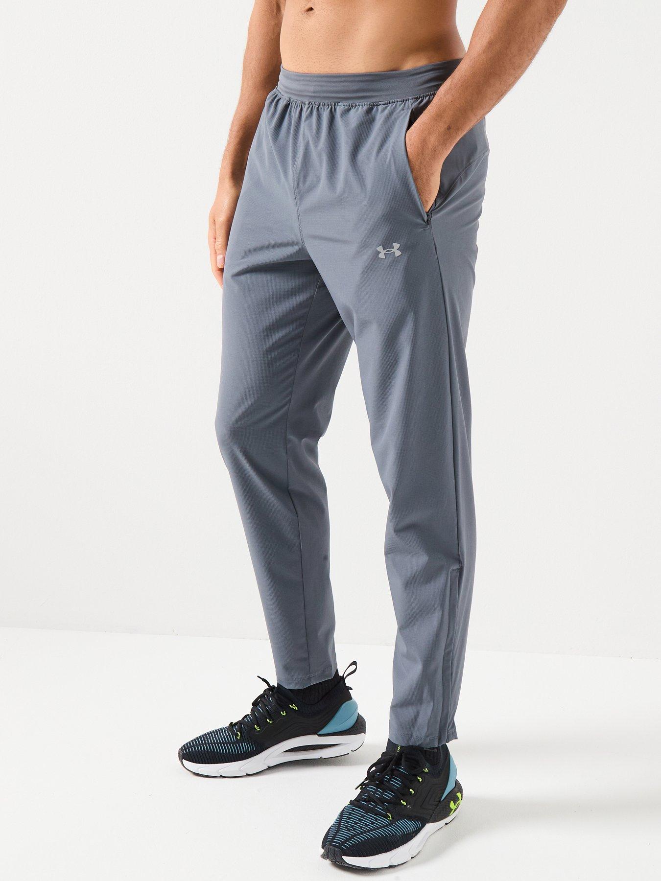 Image 1 of 5 of UNDER ARMOUR Mens Running Velociti Pro Storm Pants - Grey