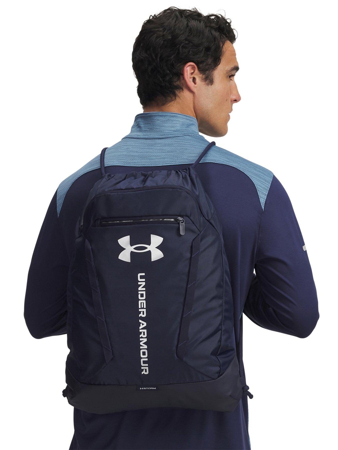Image 2 of 5 of UNDER ARMOUR Adults Unisex Training Hustle Sackpack - Navy