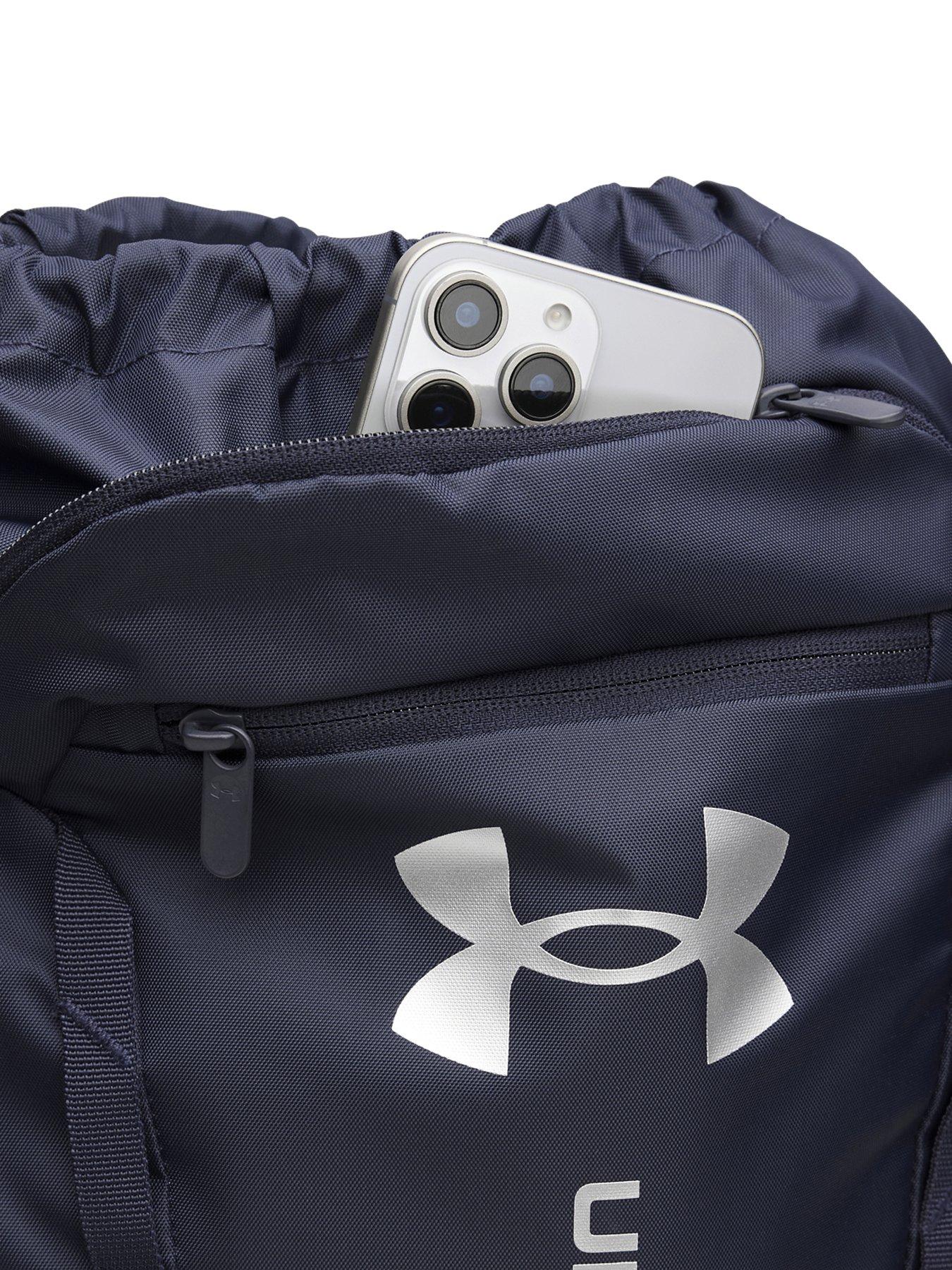 Image 4 of 5 of UNDER ARMOUR Adults Unisex Training Hustle Sackpack - Navy