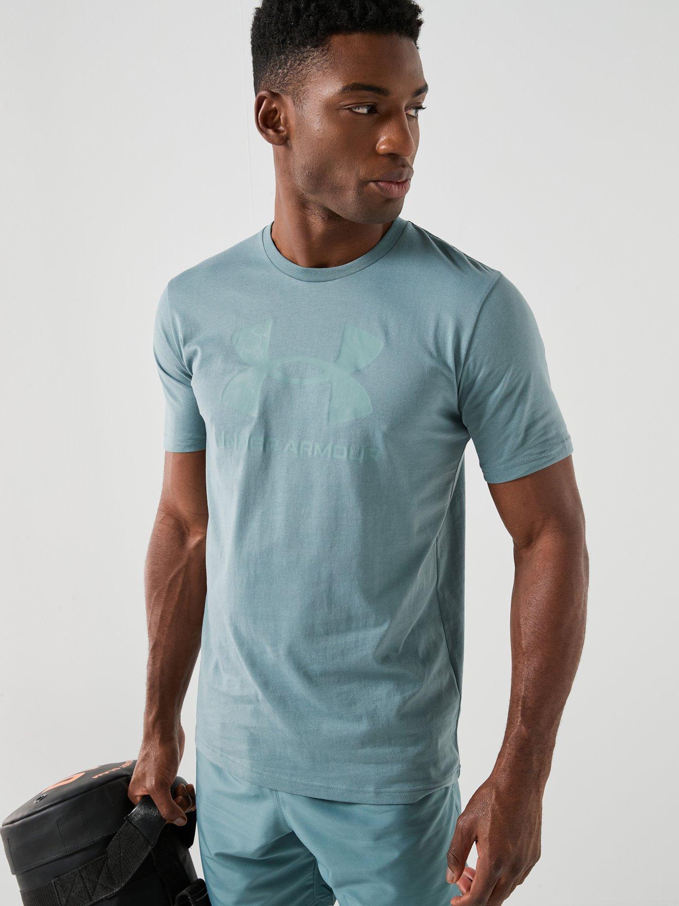 UNDER ARMOUR Mens Training Sportstyle Logo T-Shirt - Green