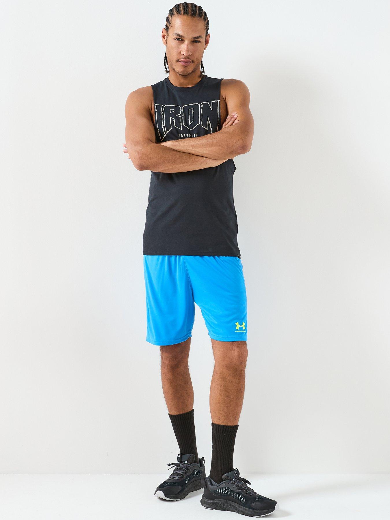 Image 3 of 6 of UNDER ARMOUR Mens Training Project Rock Tank - Black