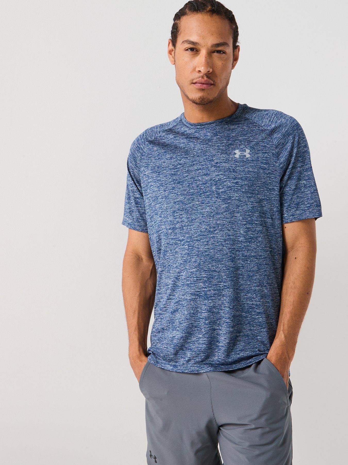 UNDER ARMOUR Mens Training Tech 2.0 T-Shirt - Navy