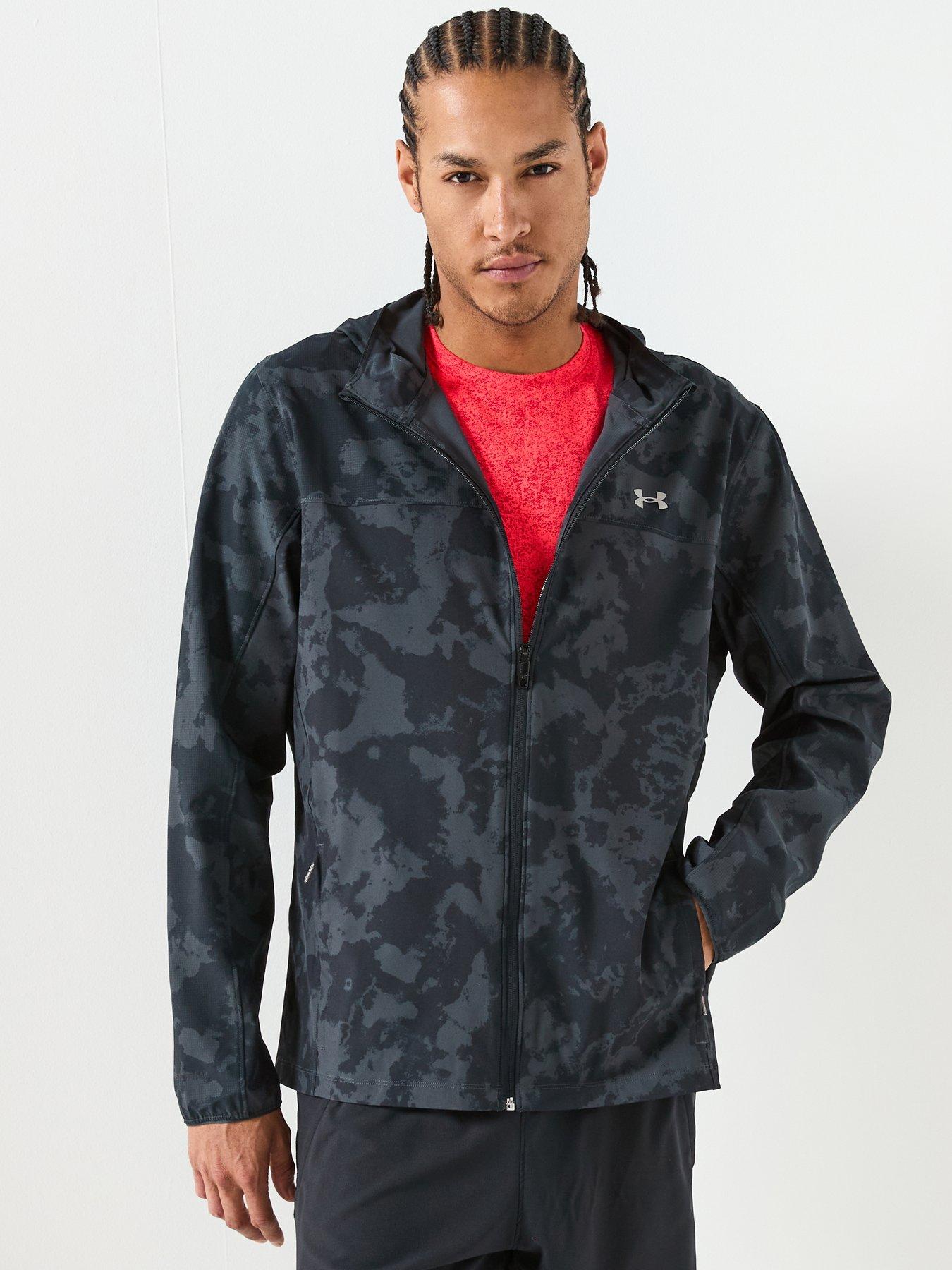 UNDER ARMOUR Mens Running Velociti Pro Storm Jacket - Black
