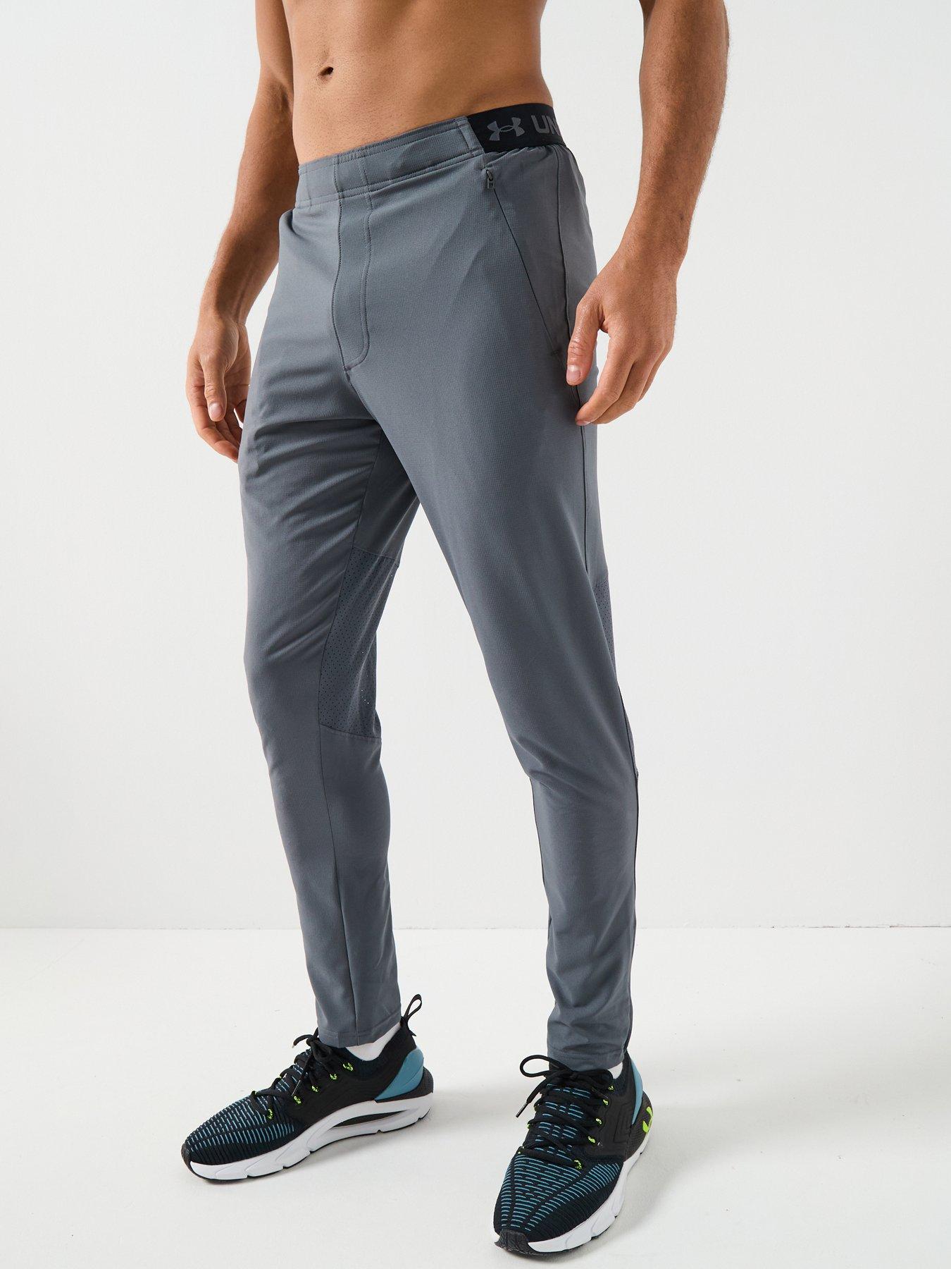 UNDER ARMOUR Mens Training Vanish Woven Tapered Pants - Grey