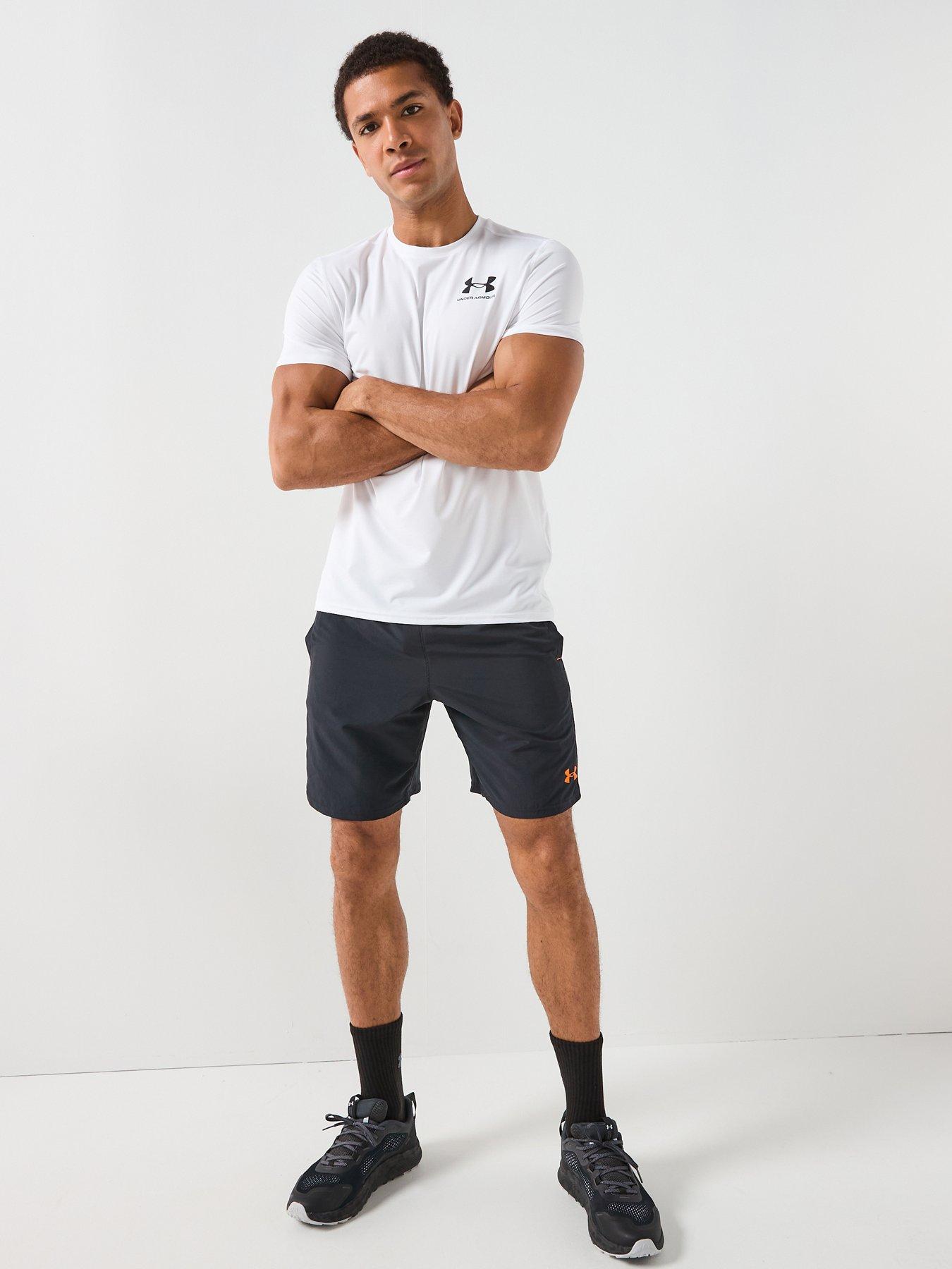 UNDER ARMOUR Mens Training Heatgear Fitted T-Shirt - White