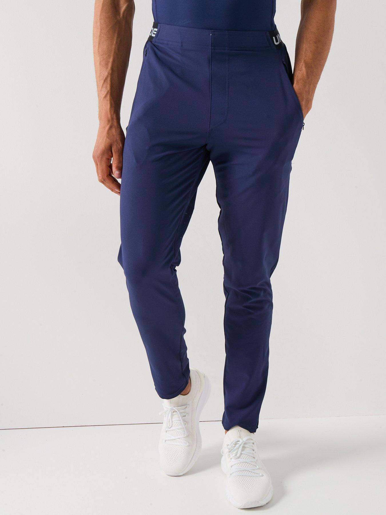 UNDER ARMOUR Slim Regular Training Trousers - Navy