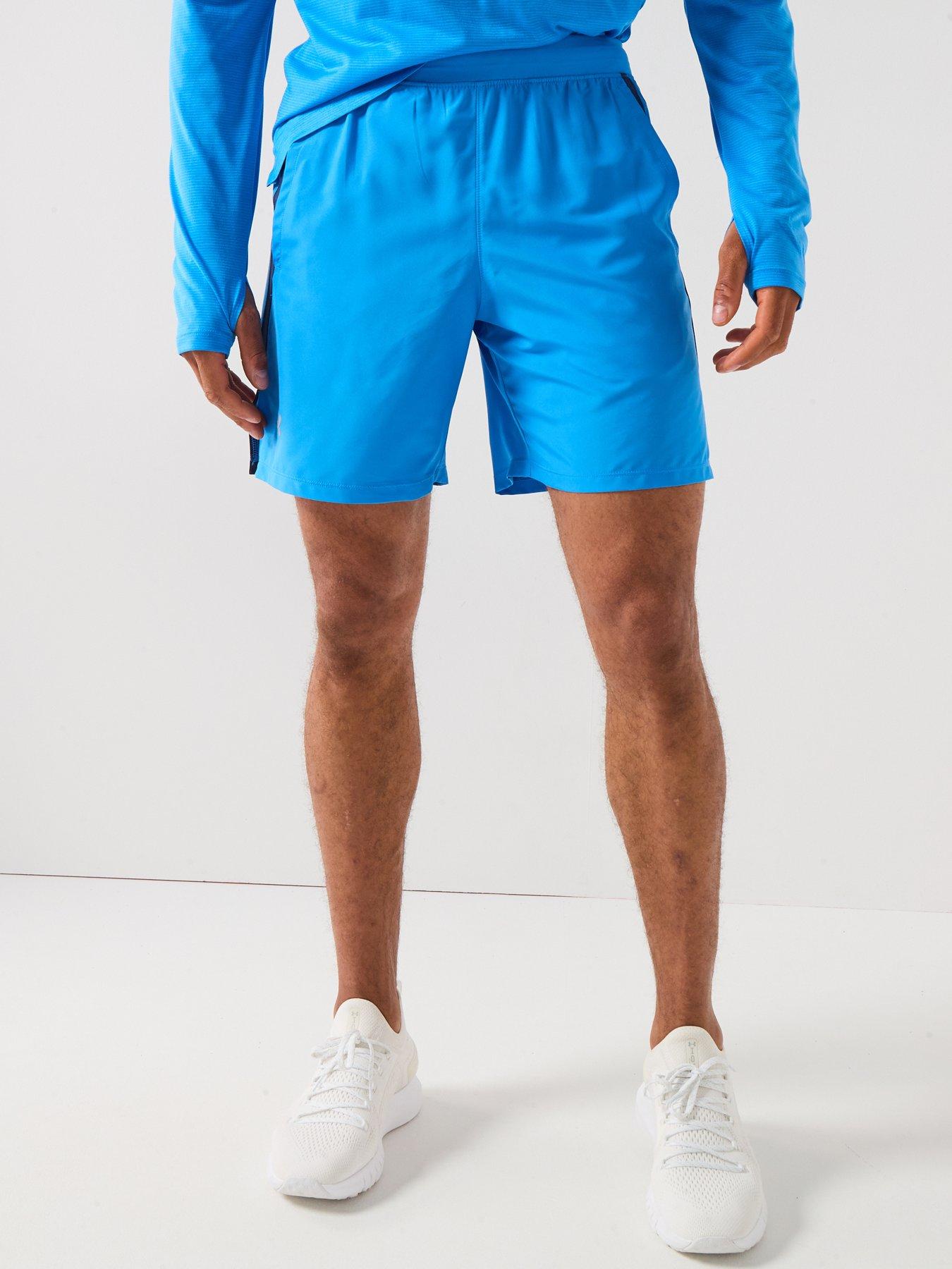 UNDER ARMOUR Mens Running Launch 7Inch Shorts - Blue