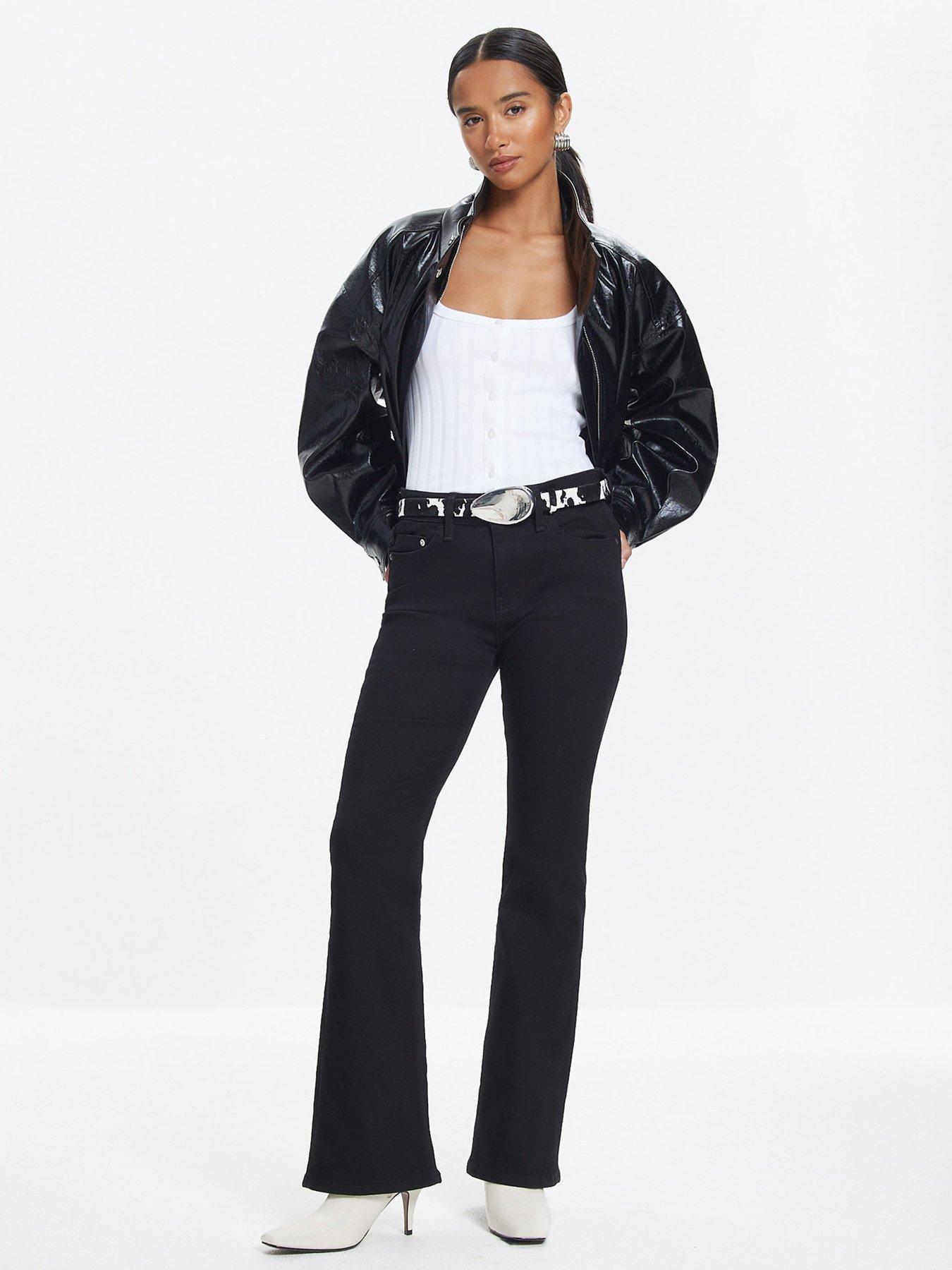 river-island-petite-mid-rise-bootcut-bailey-jeans-black