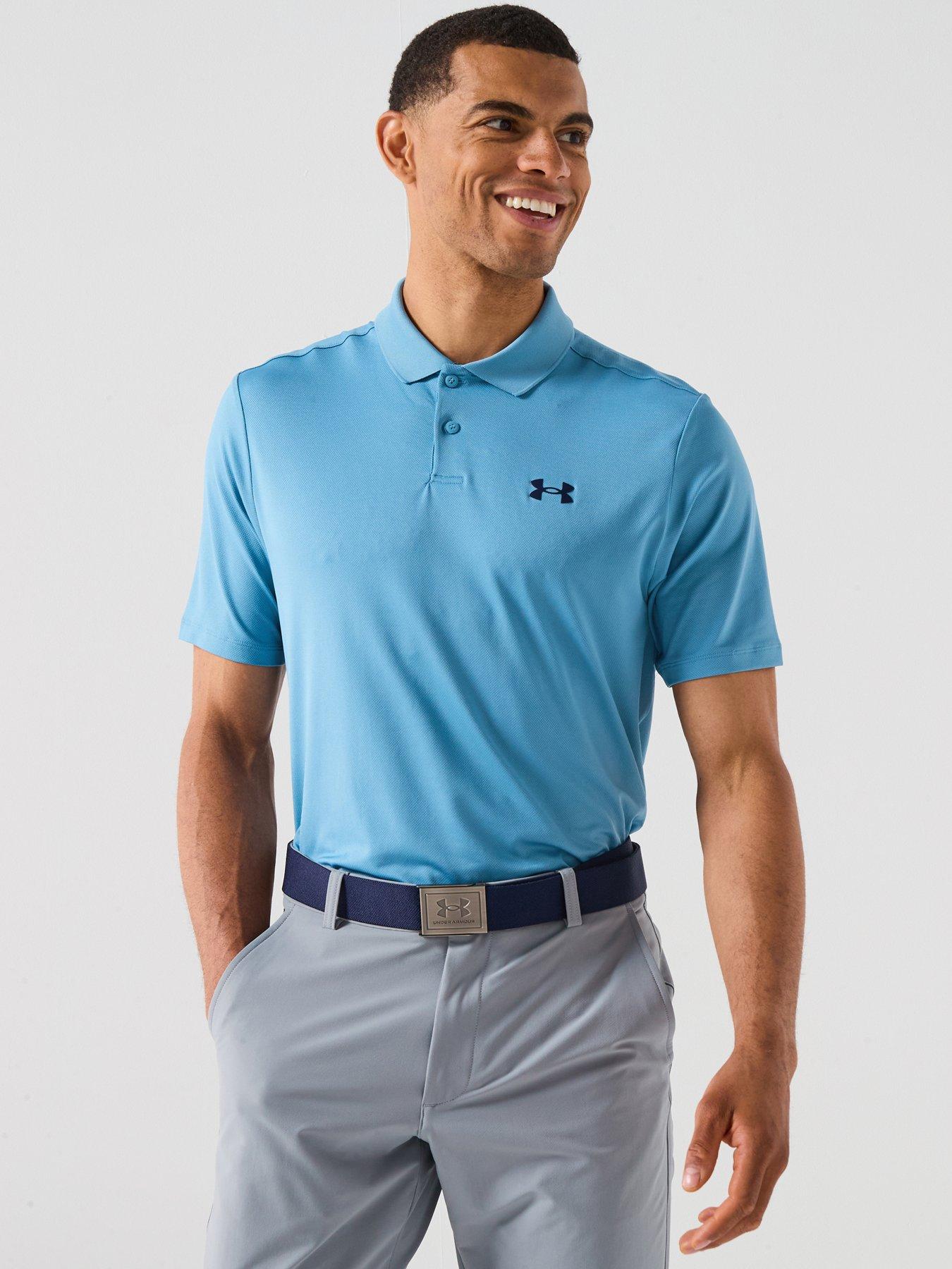 UNDER ARMOUR Mens Golf Matchplay Polo - Blue