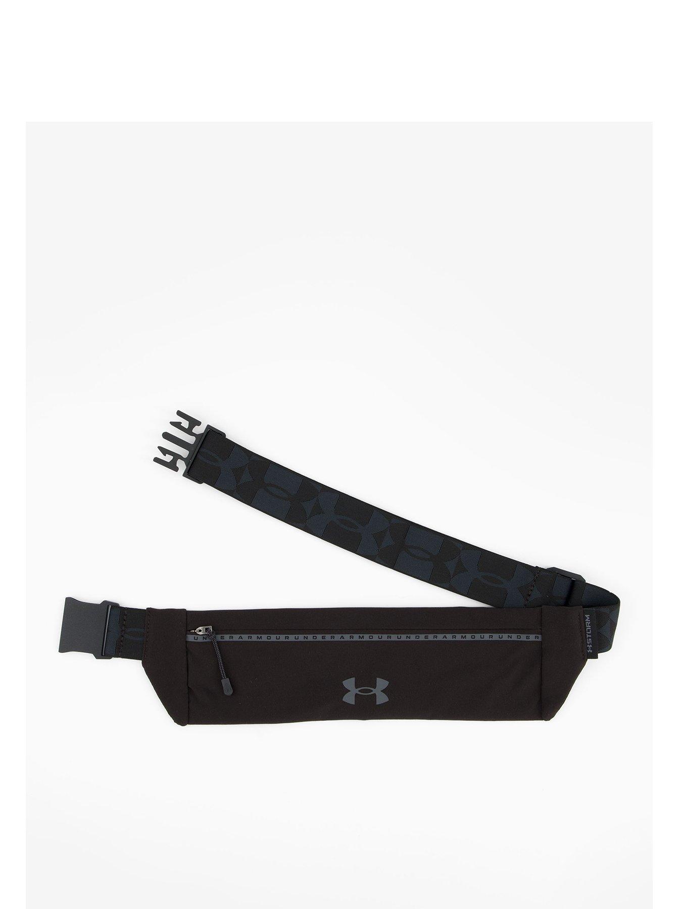 UNDER ARMOUR Adults Unisex Running Velociti Belt - Black