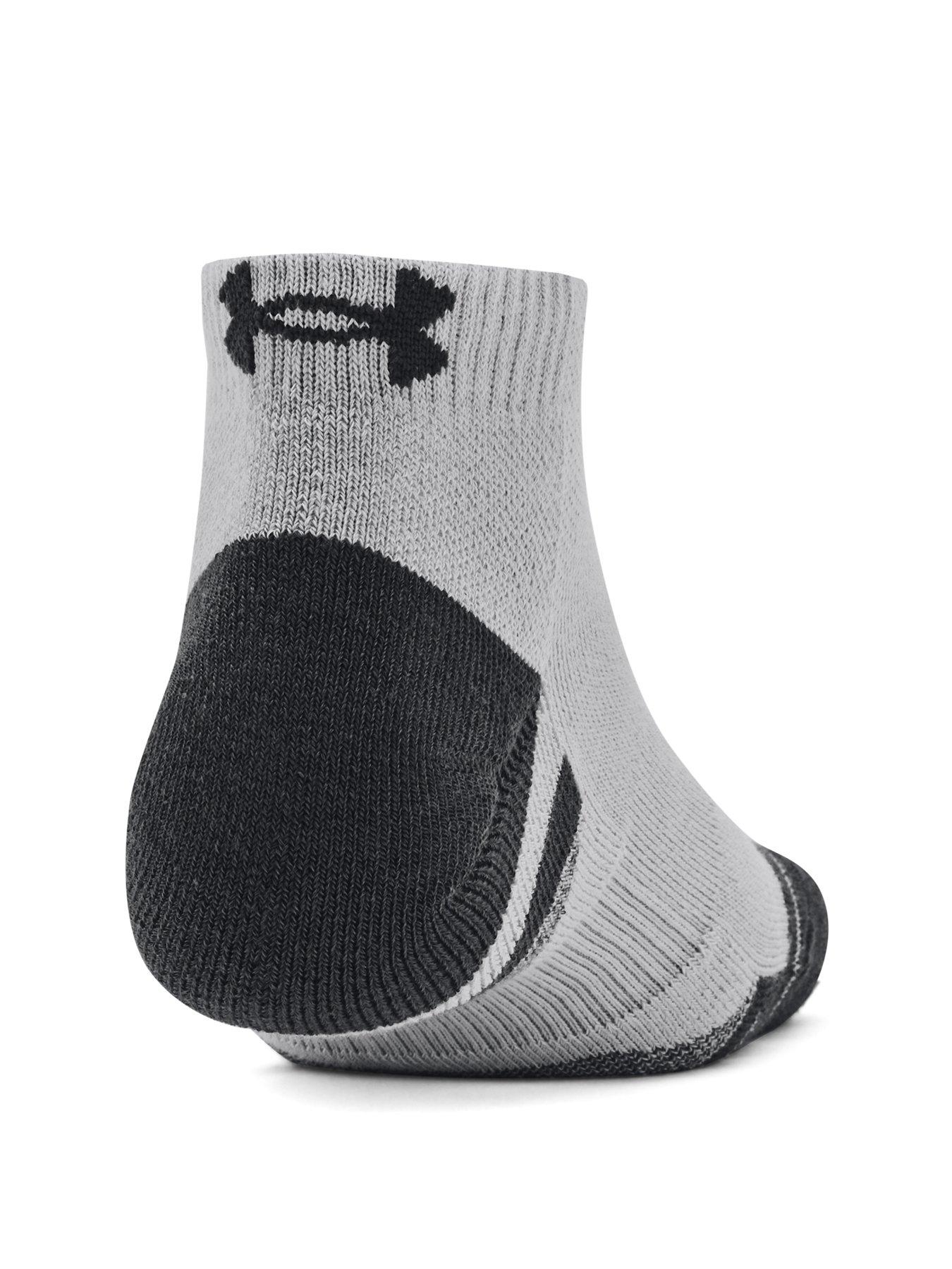 under-armour-adults-unisex-training-tech-3-pack-low-socks-greyoutfit