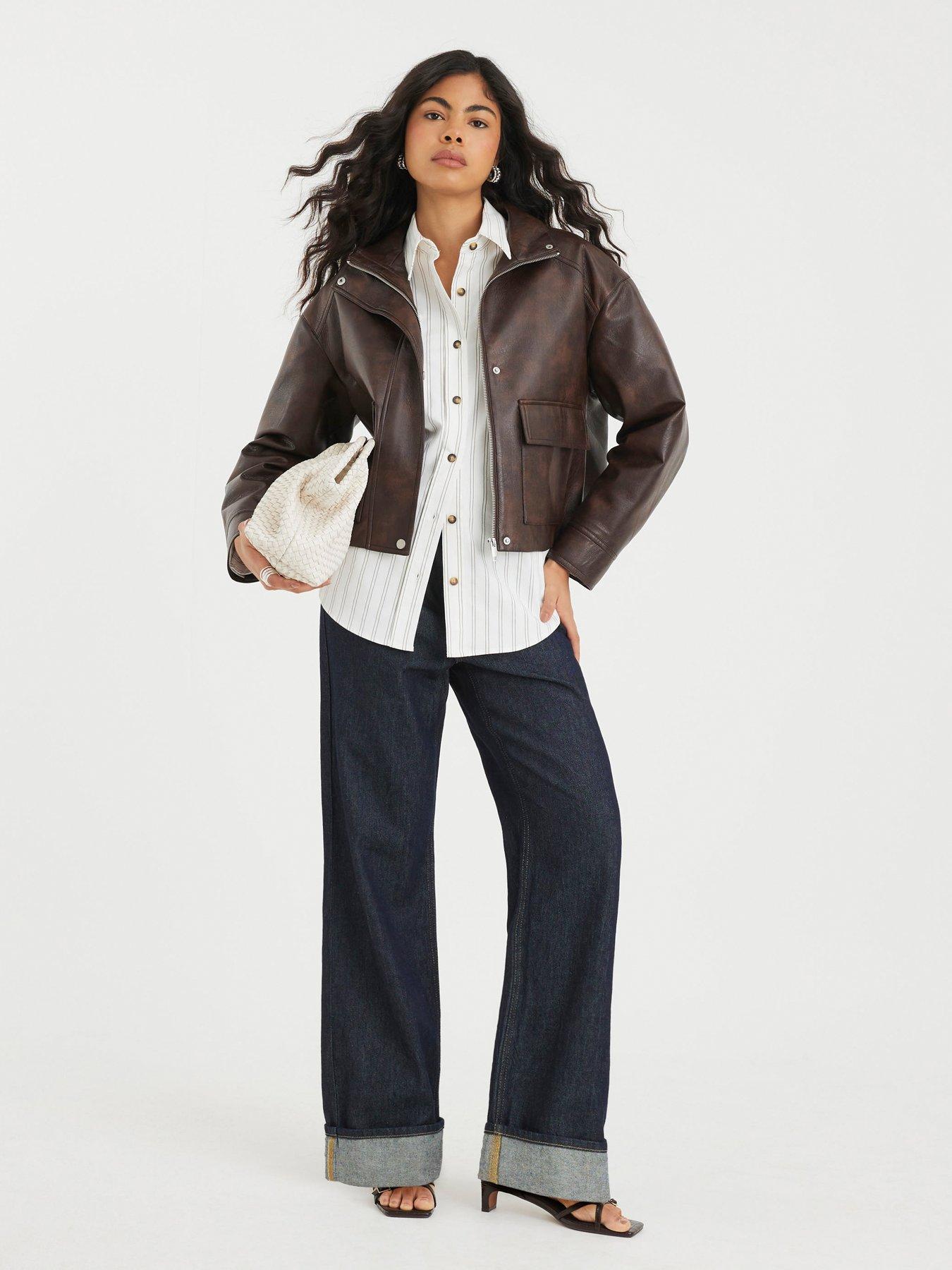 river-island-funnel-neck-ultimate-bomber-jacket-brownback