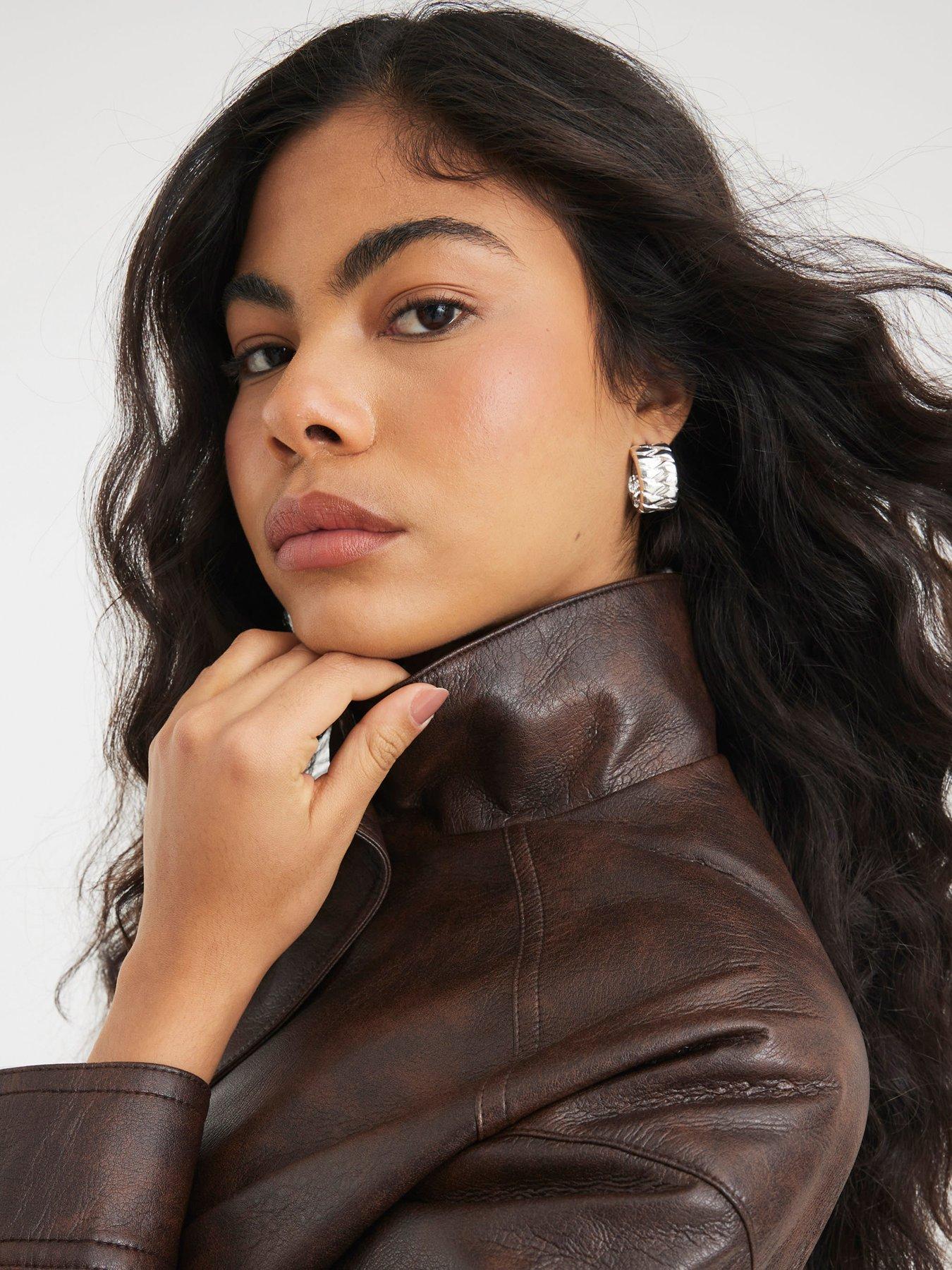 river-island-funnel-neck-ultimate-bomber-jacket-browndetail