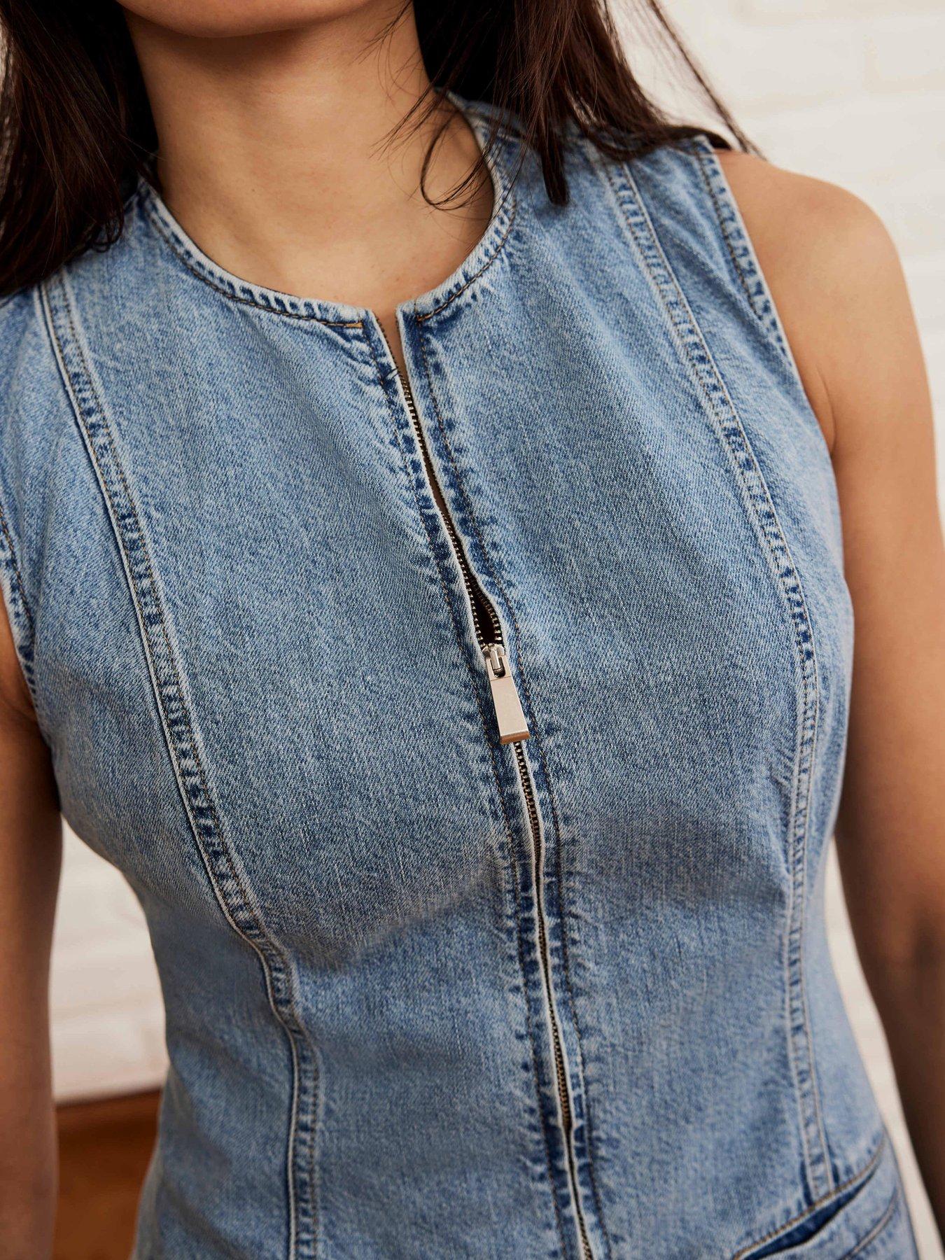 mint-velvet-denim-column-zip-midi-dress-blueoutfit