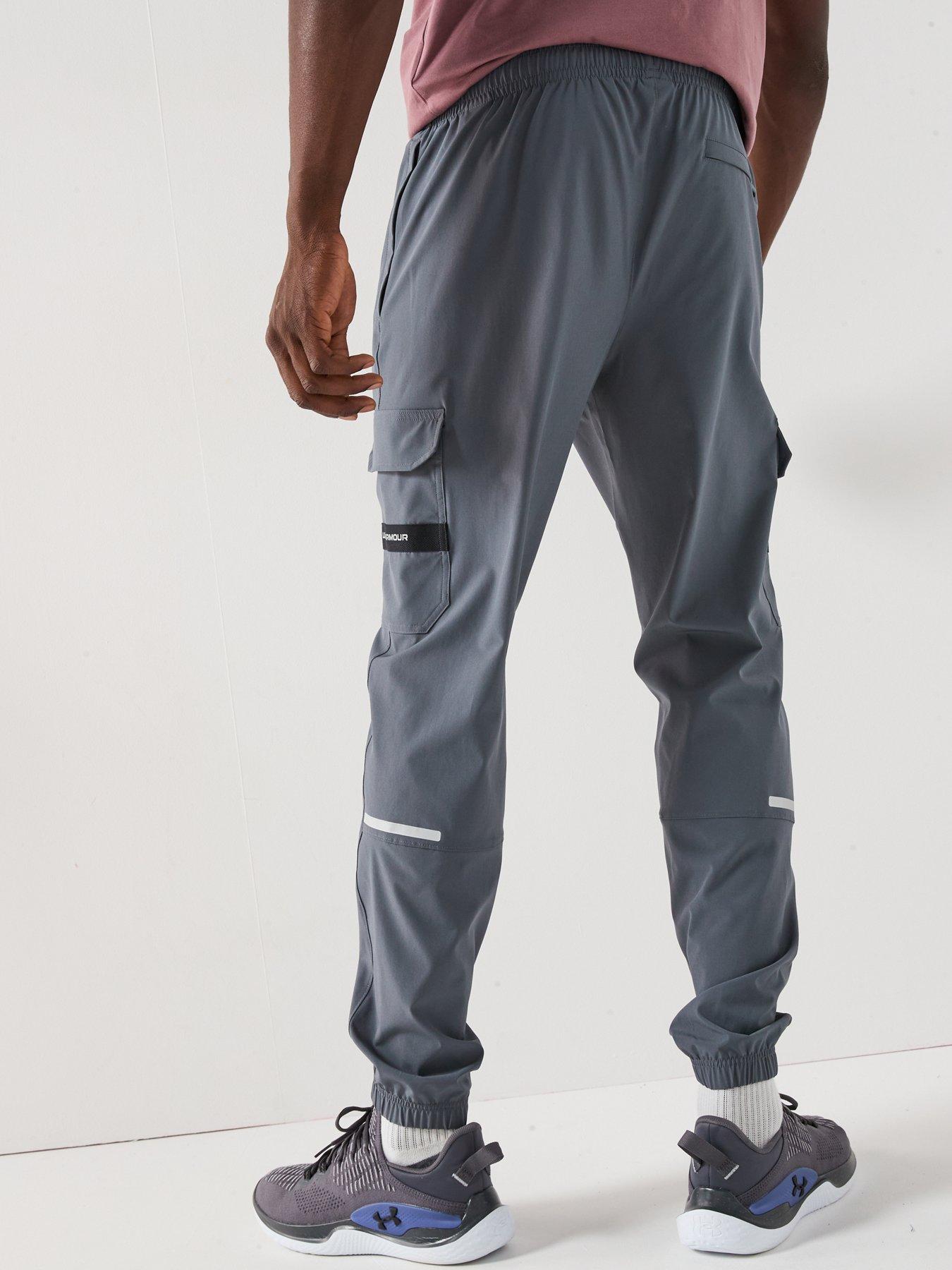 under-armour-mens-training-tech-utility-woven-pants-greystillFront