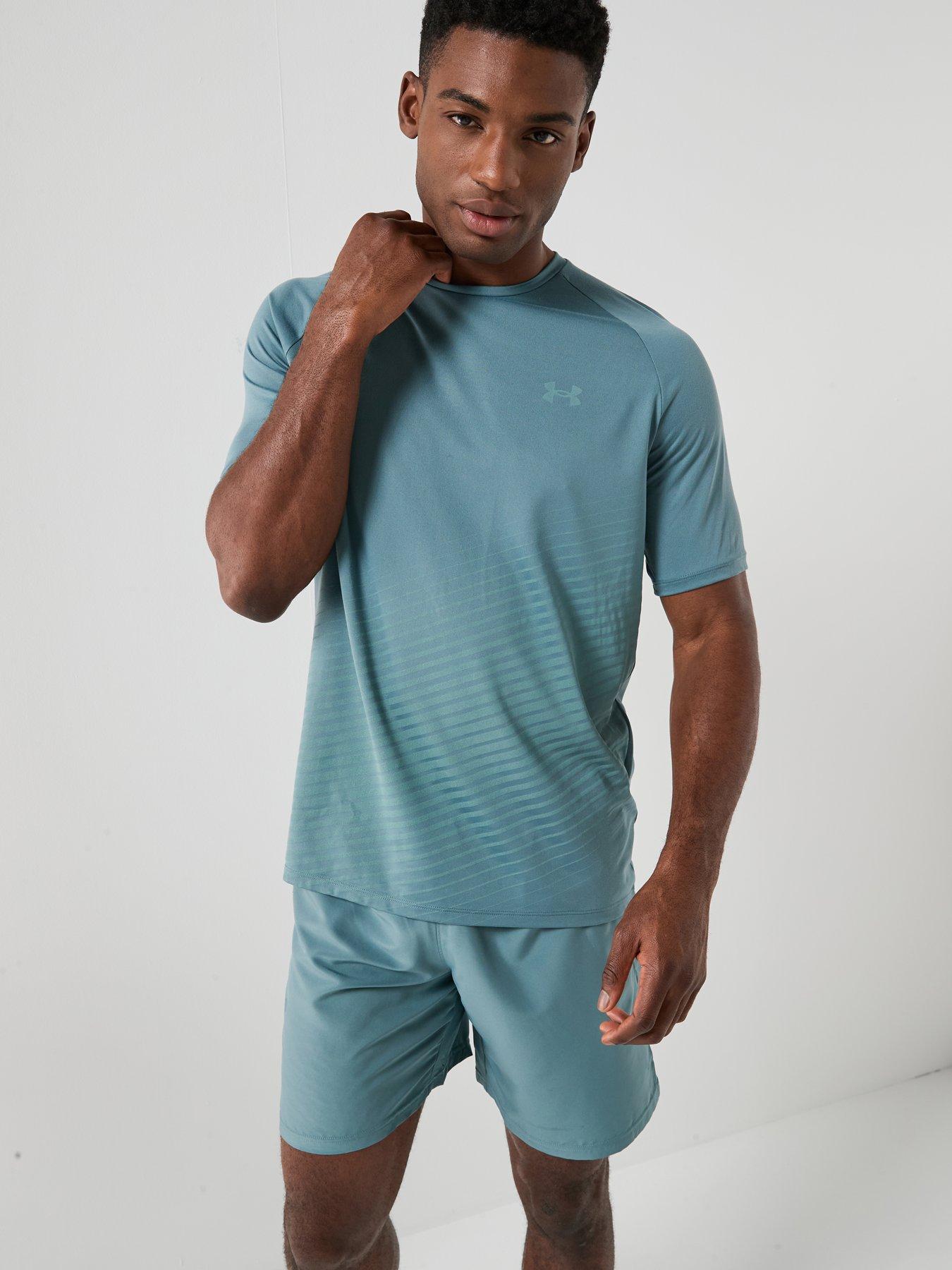 UNDER ARMOUR Mens Training Tech Fade T-Shirt - Green