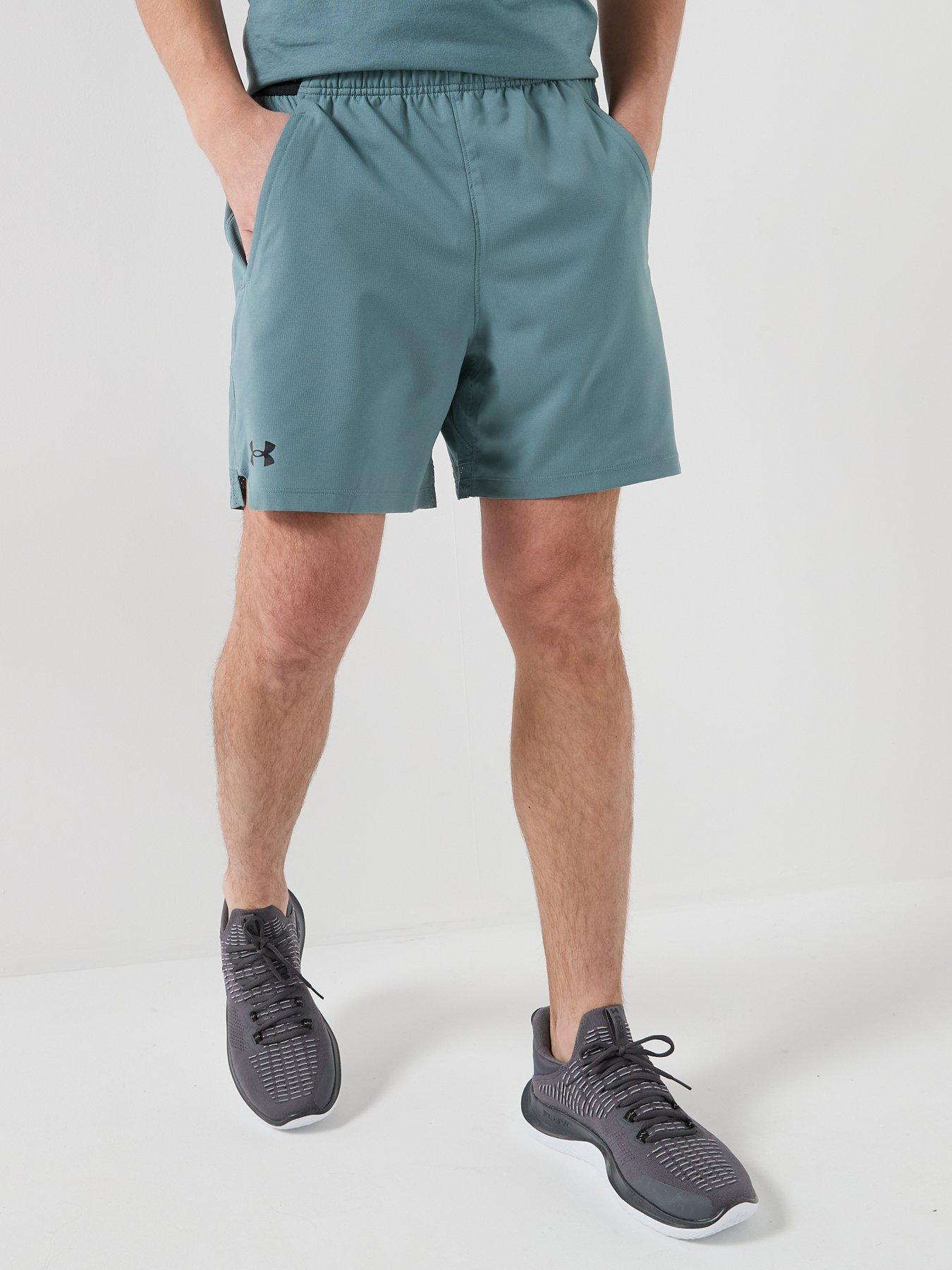 under-armour-mens-training-vanish-woven-6-inch-shorts-green