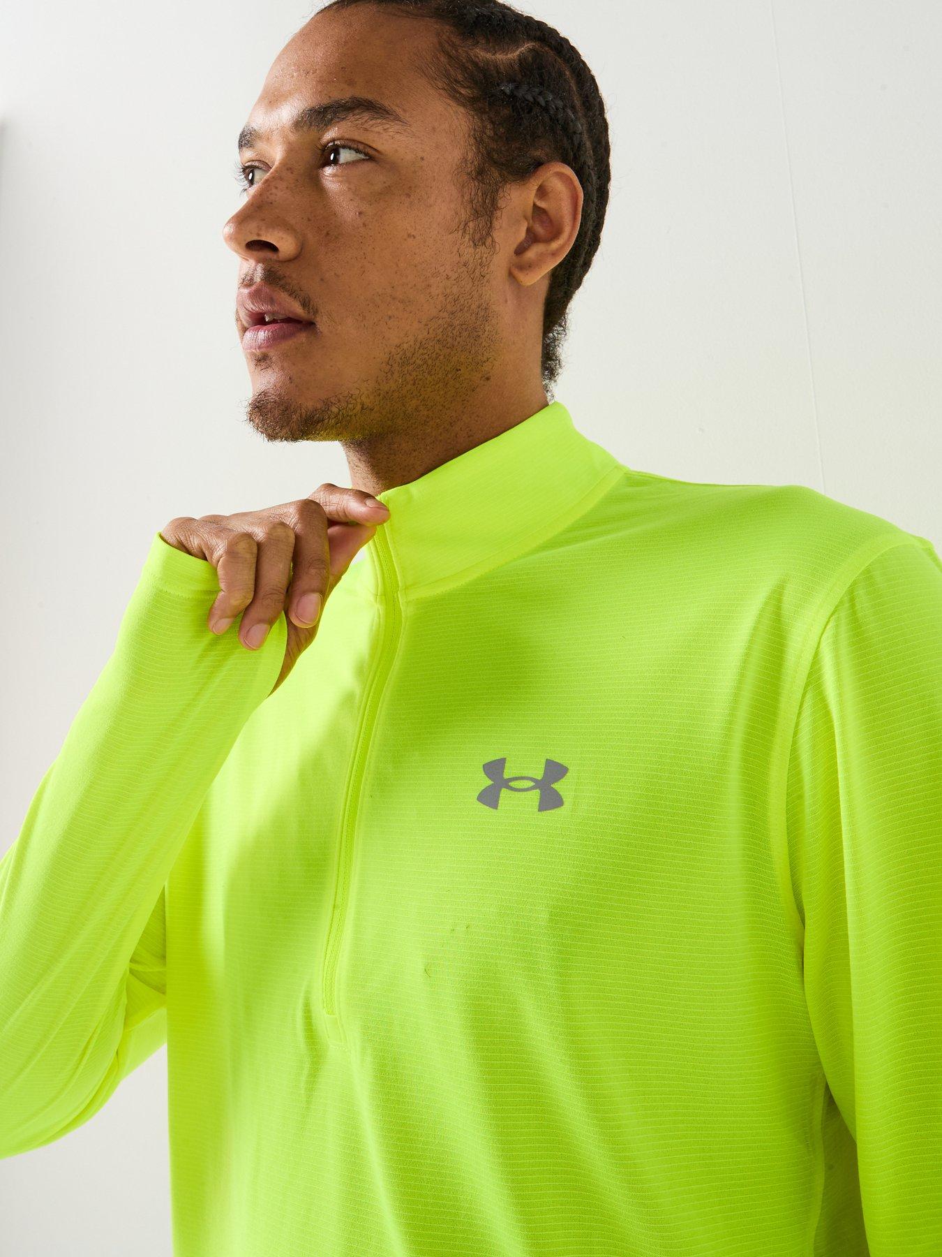 under-armour-mens-running-launch-14-zip-top-yellowdetail