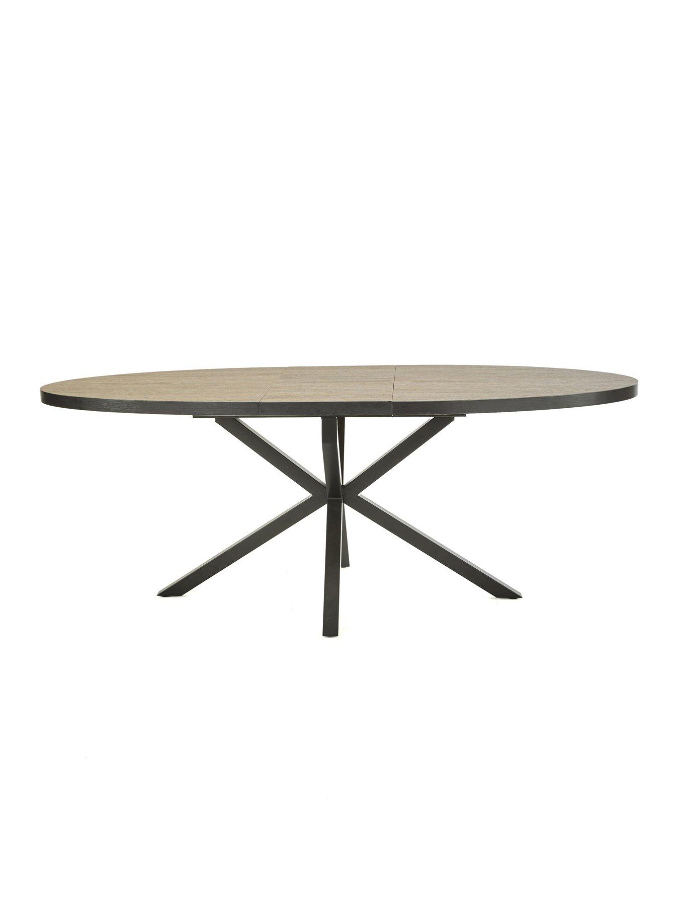 Image 6 of 7 of The Very Collection Oslo Extending 160-200cm Dining Table &amp; 4 Marlow Chairs