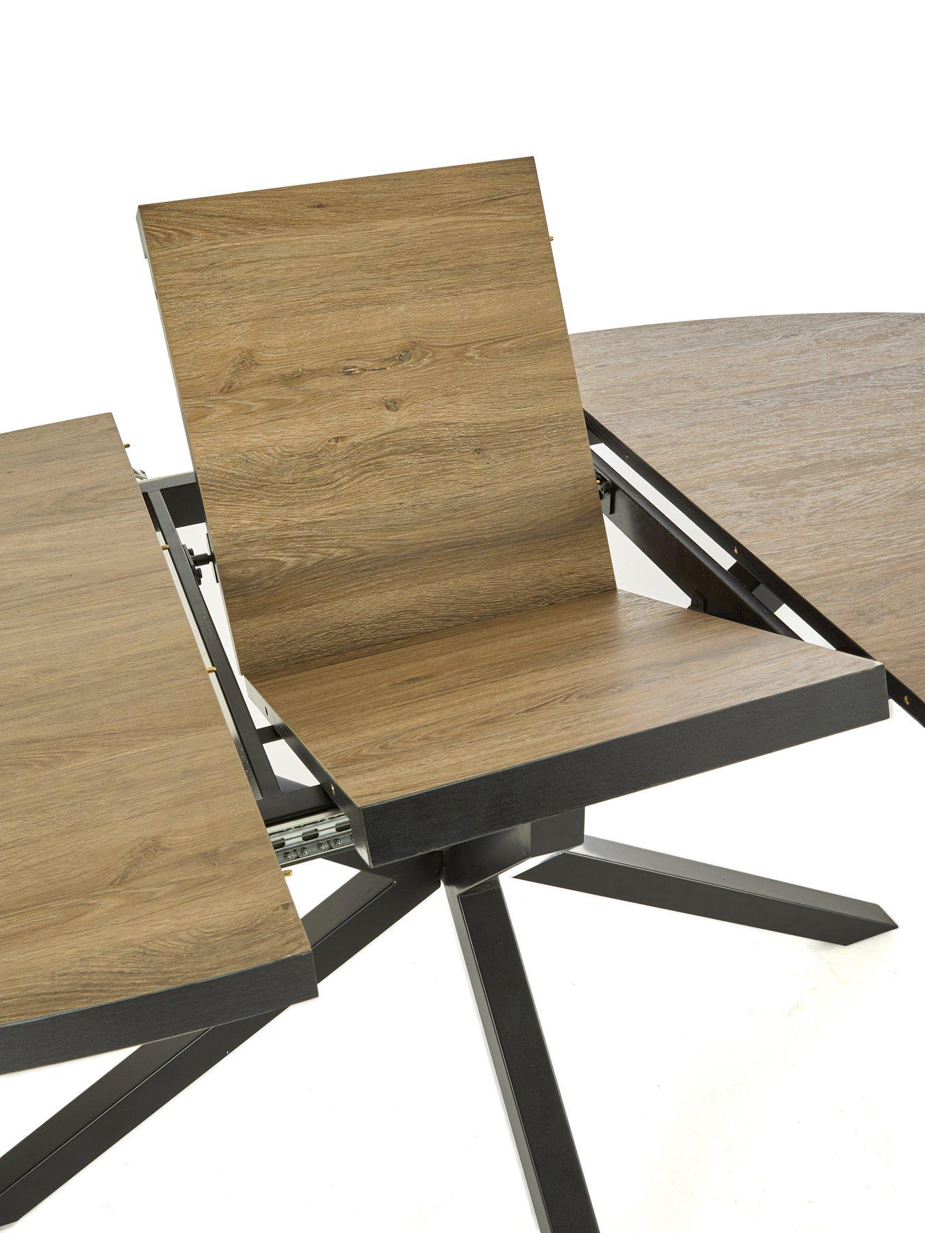 Image 7 of 7 of The Very Collection Oslo Extending 160-200cm Dining Table &amp; 4 Marlow Chairs