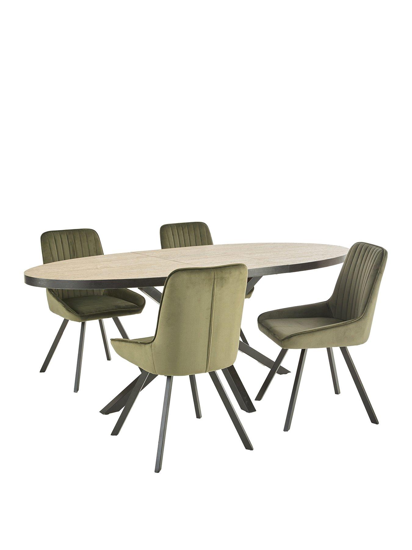 the-very-collection-oslo-extending-160-200cm-dining-table-amp-4-marlow-chairsstillFront