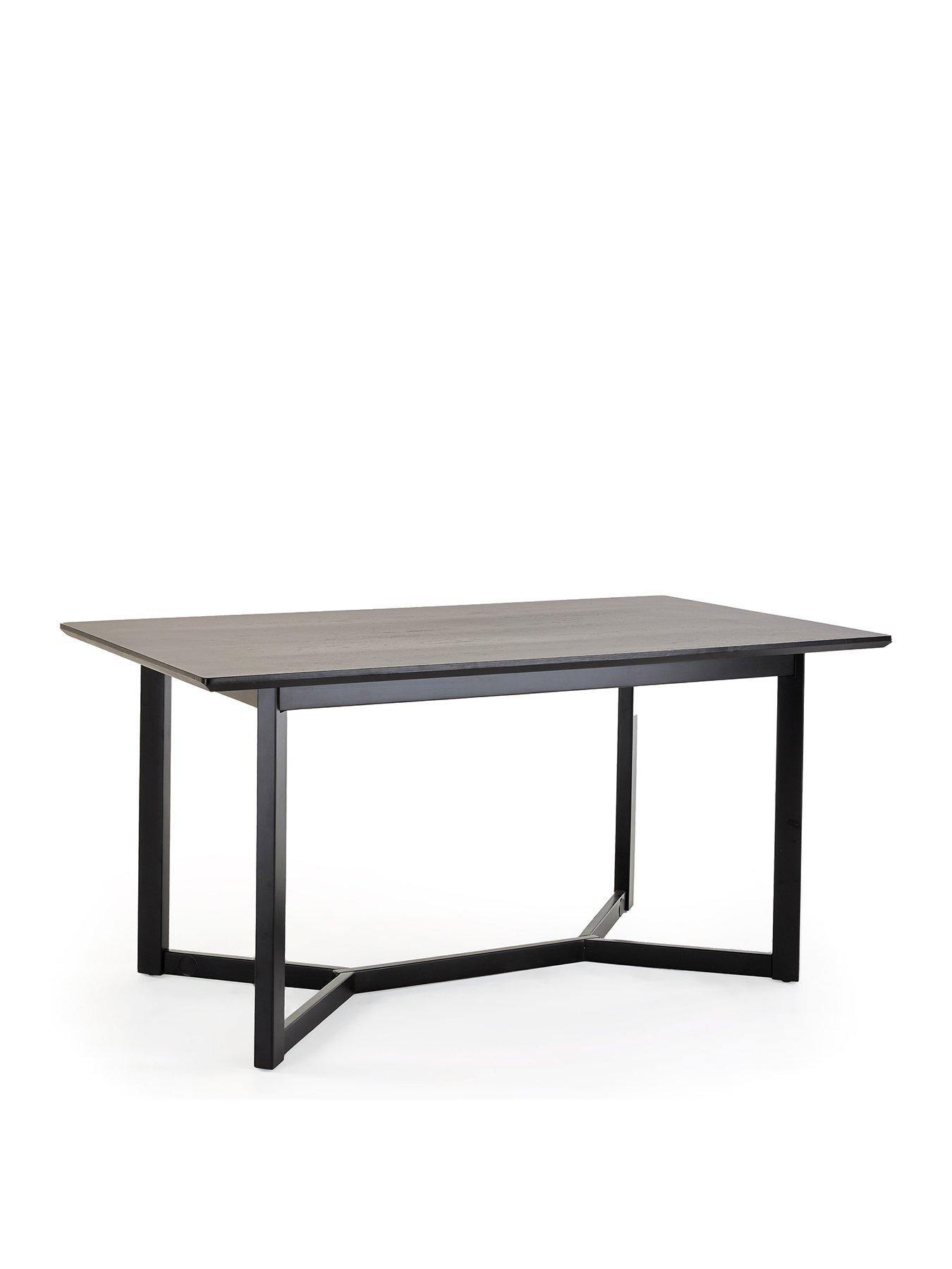 Image 3 of 7 of Very Home Ari 150cm Dining Table &amp; 4 Willow Chairs In Faux Leather - FSC&reg; Certified