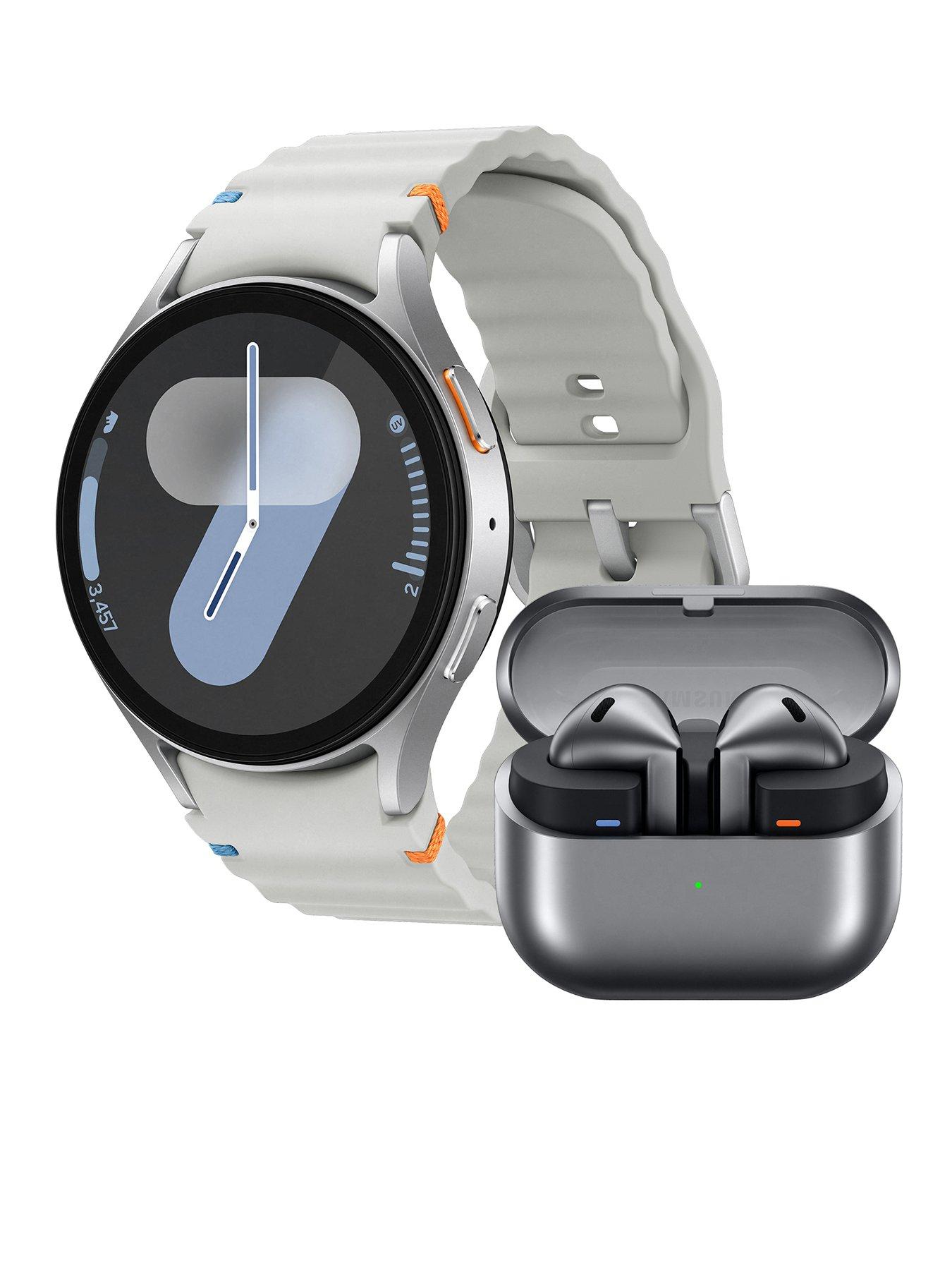 undefined Galaxy Watch7 44mm LTE with Galaxy Buds3 - Silver