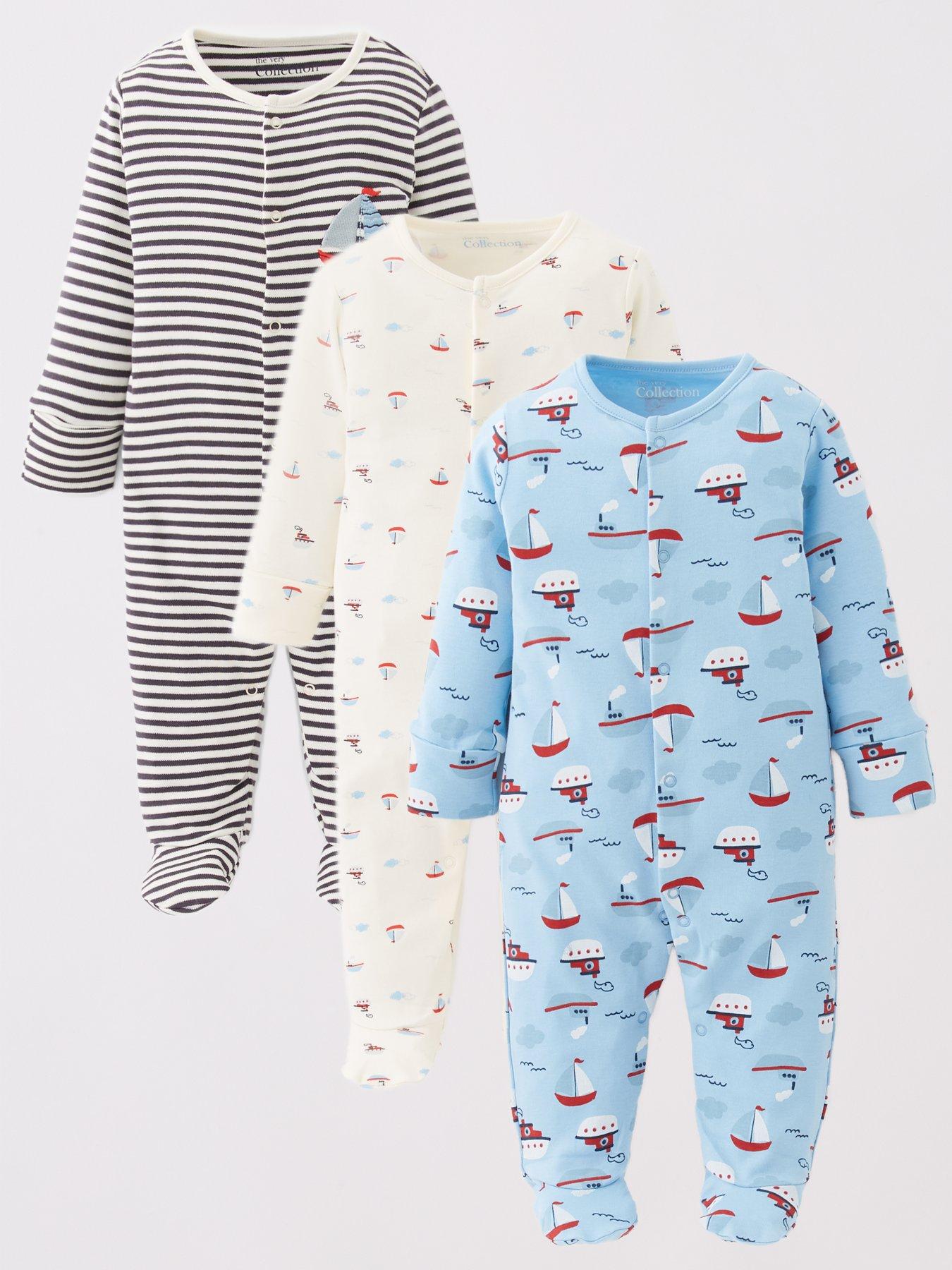 the-very-collection-baby-boys-3pk-boat-print-sleepsuits-blue