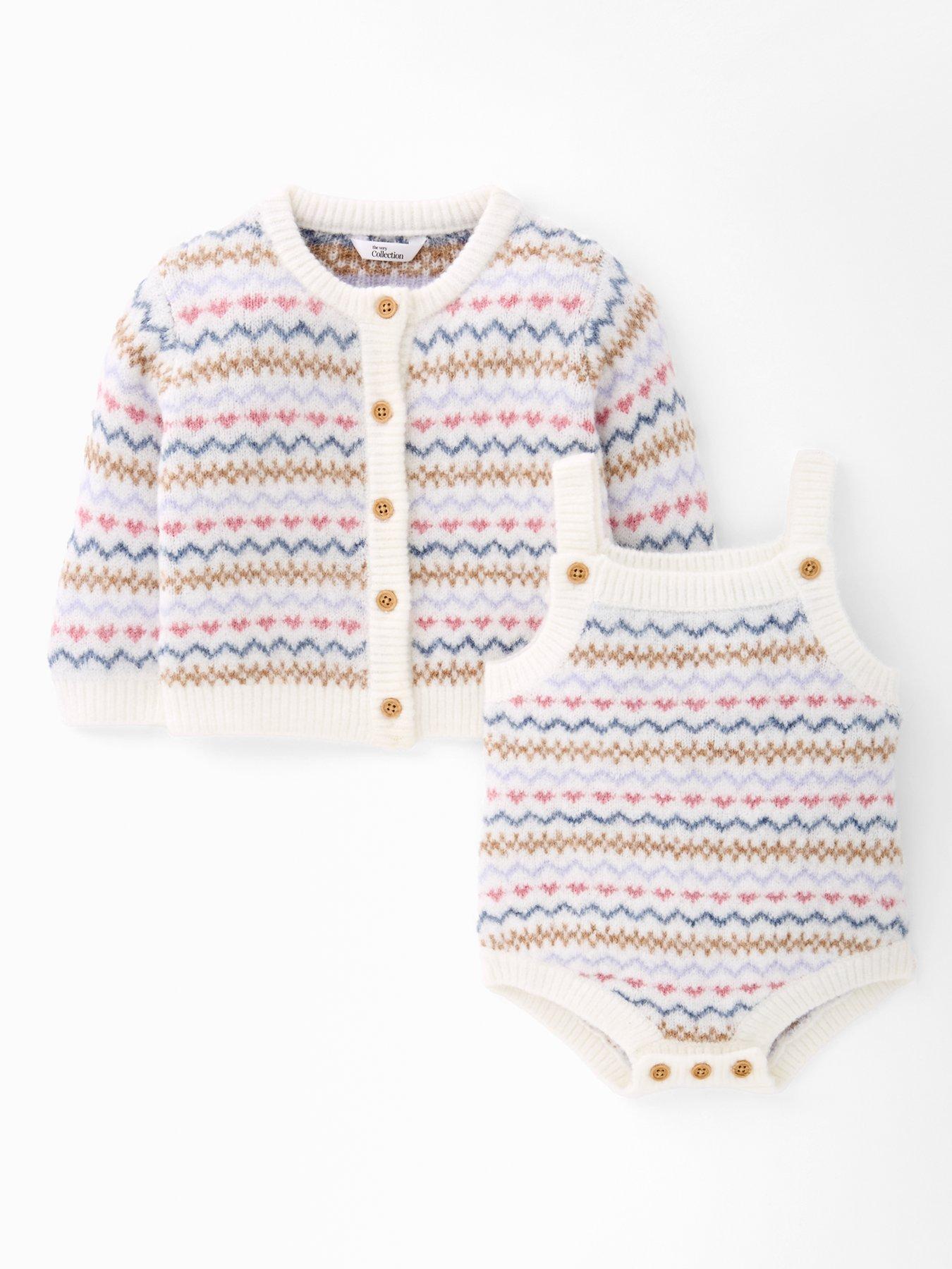 The Very Collection Girls Pastel Knit Set - Multi