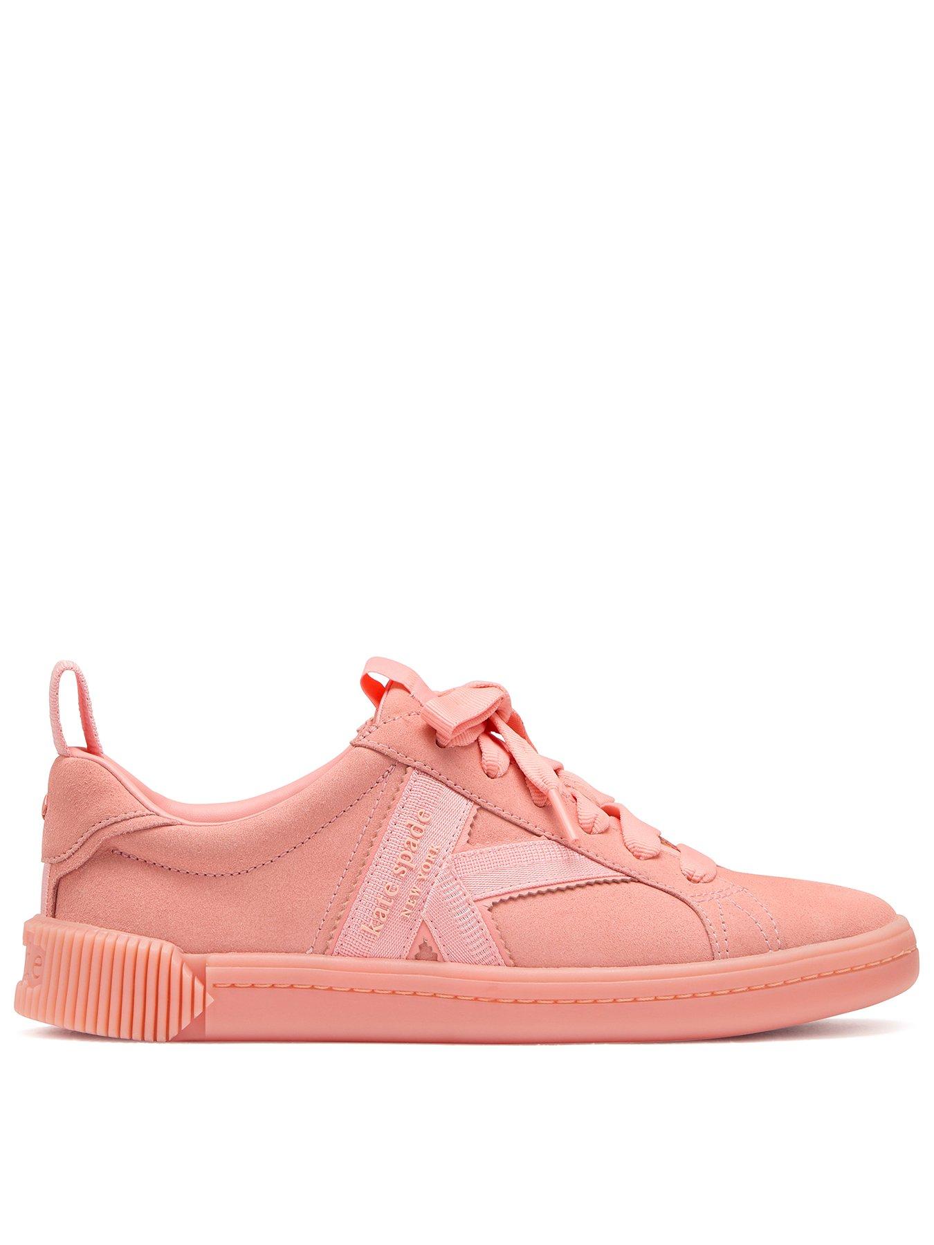 Kate Spade New York K As In Suede Court Sneaker - Pink