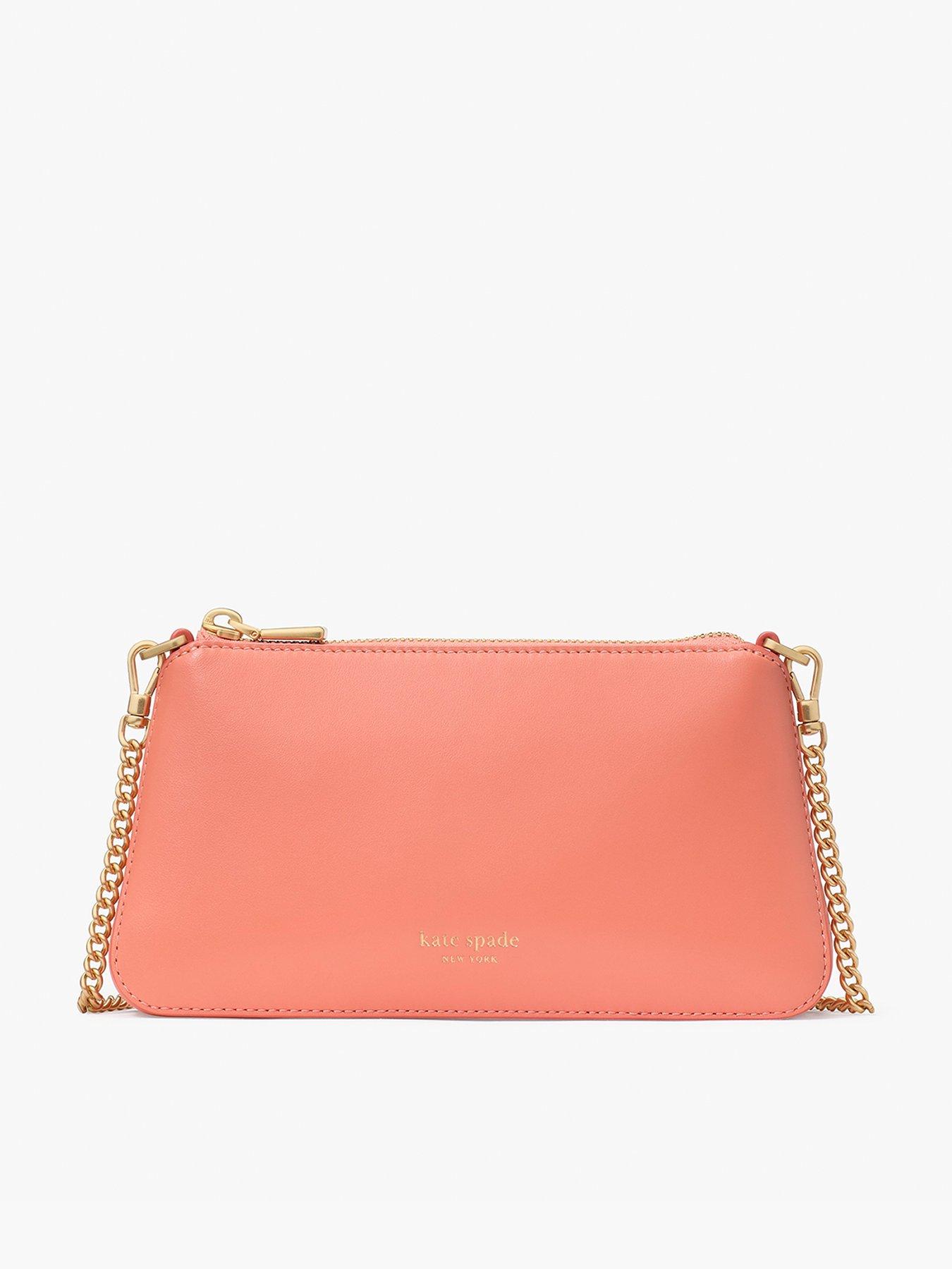 Kate Spade New York Grace Fine Grain Leather Pochette - Pink