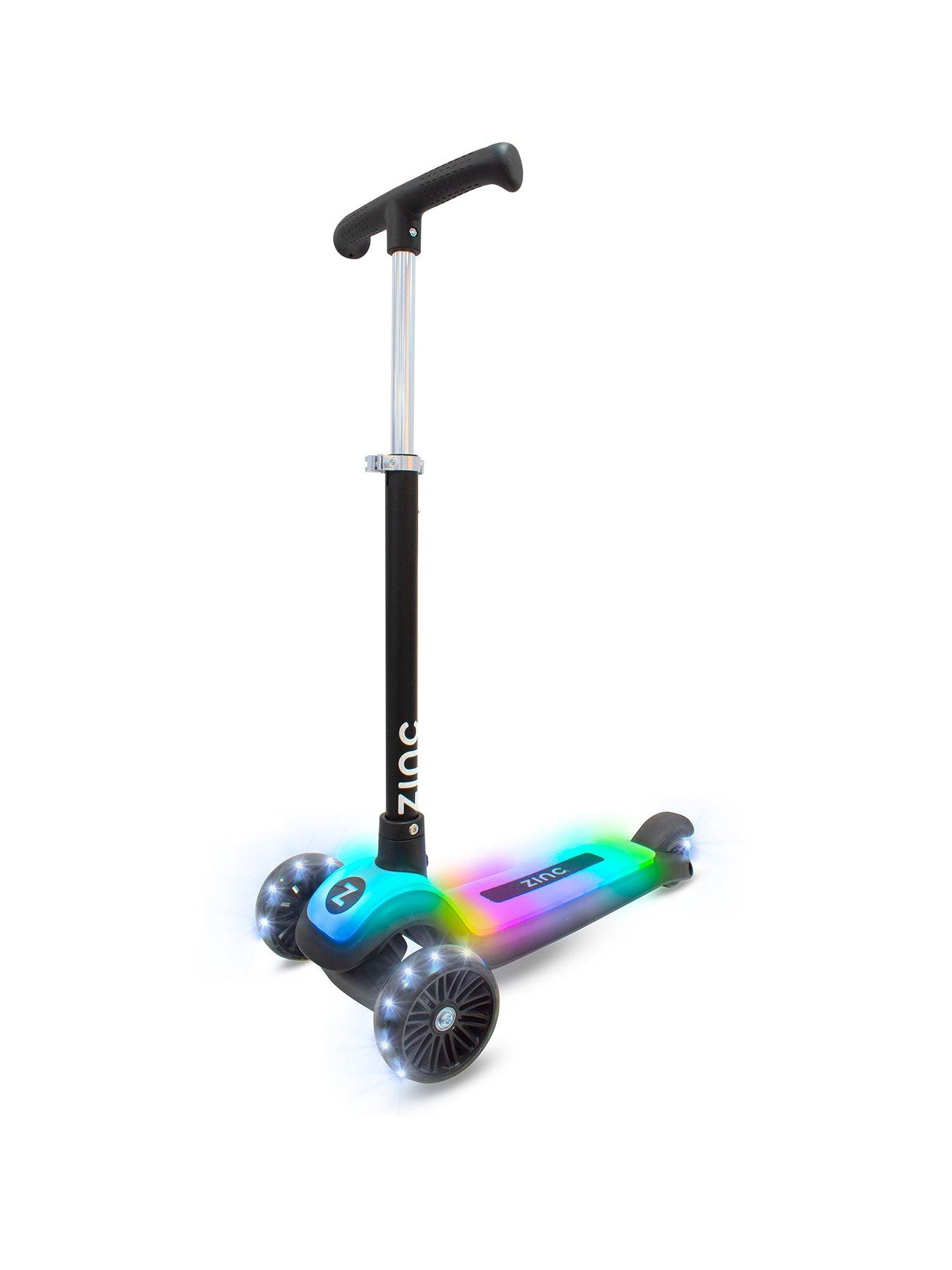 Image 1 of 8 of Zinc Rainbow Row 3-Wheel Light Up Scooter