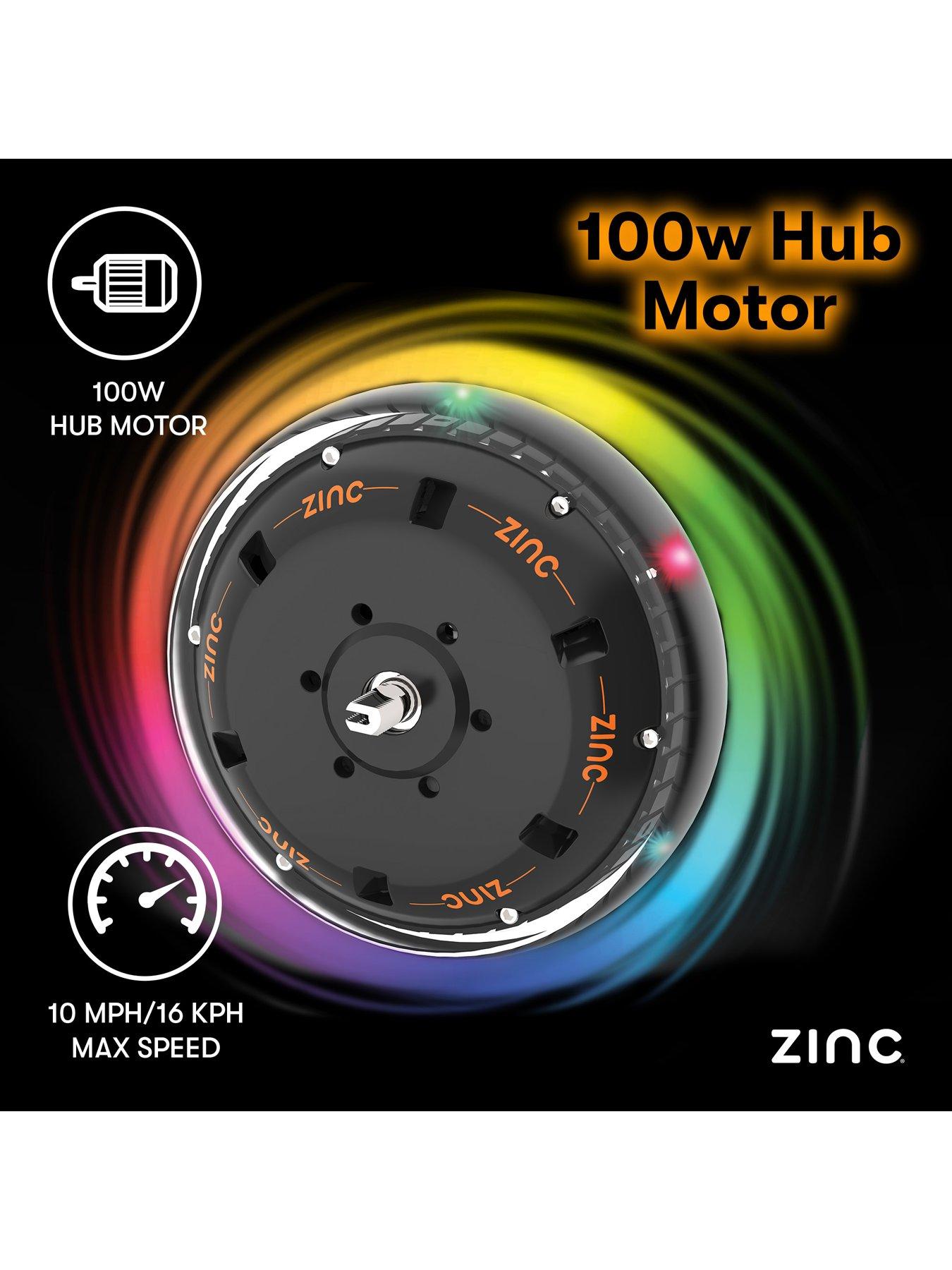 zinc-model-z-kids-electric-scooter-blackback