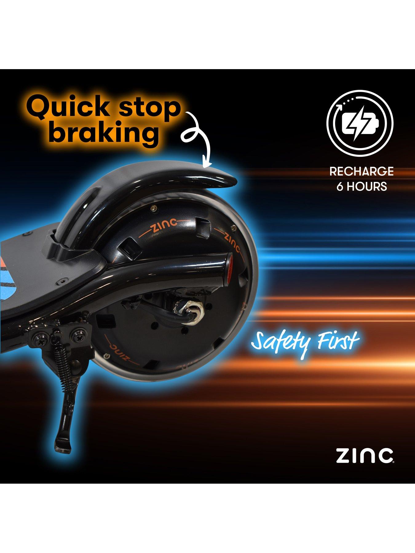 zinc-model-z-kids-electric-scooter-blackdetail