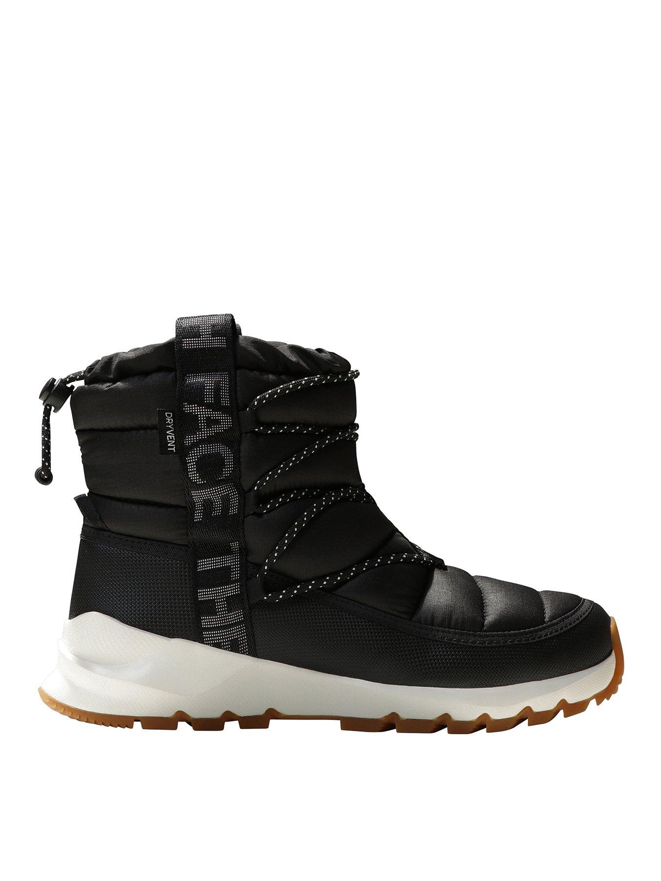 THE NORTH FACE Womens Thermoball Lace Up Waterproof Boots - Black