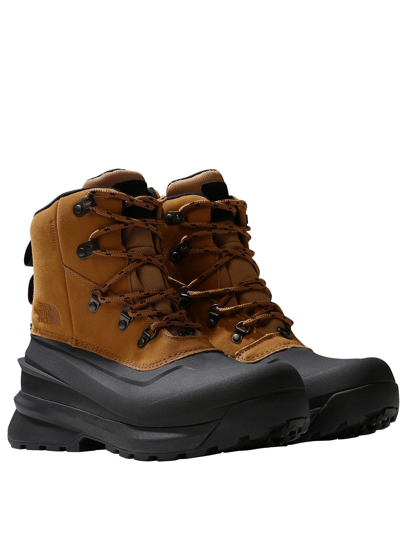 the-north-face-mens-chilkat-v-lace-up-waterproof-boot-brownstillFront