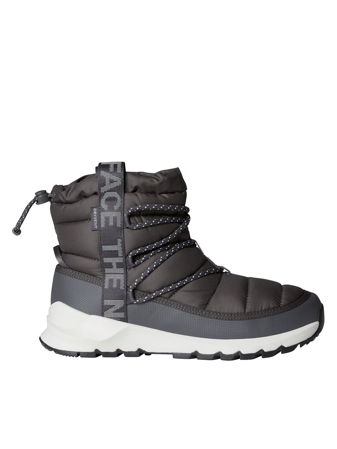 THE NORTH FACE Womens Thermoball Lace Up Waterproof Boots - Grey