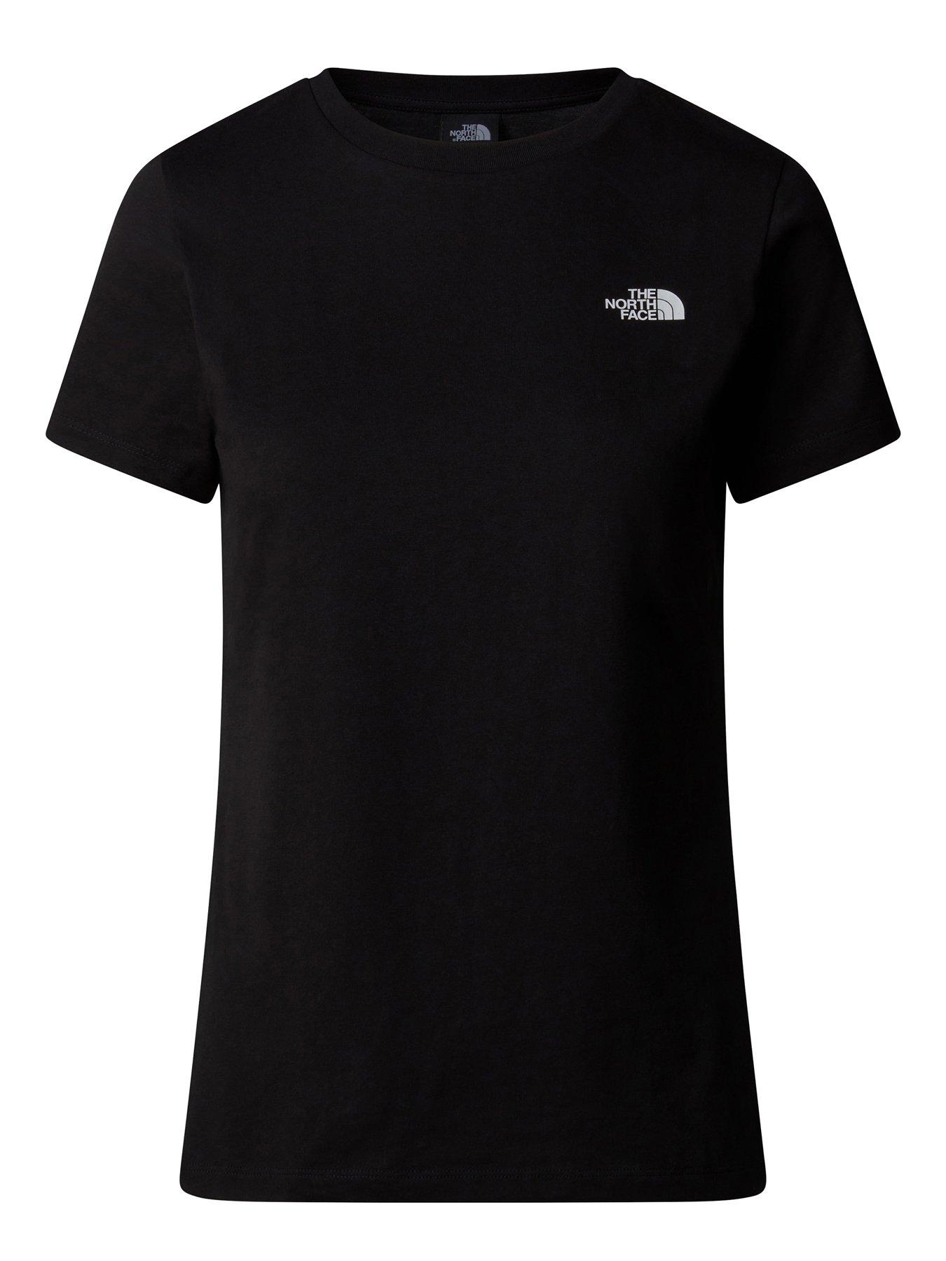 Image 1 of 2 of The North Face Women's S/S Simple Dome Slim Tee - Black