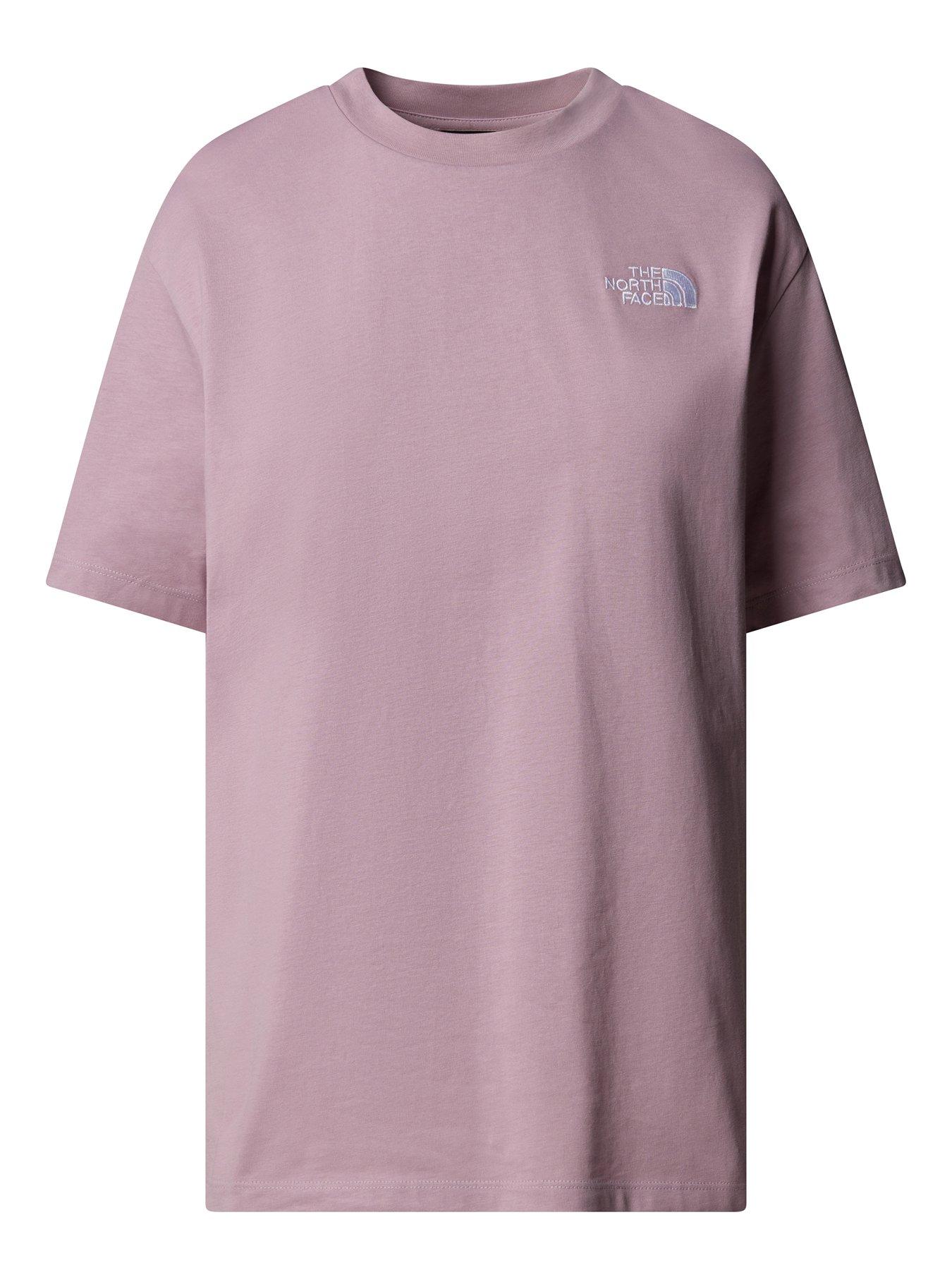 Image 1 of 2 of The North Face Women's S/S Essential Oversize Tee - Purple