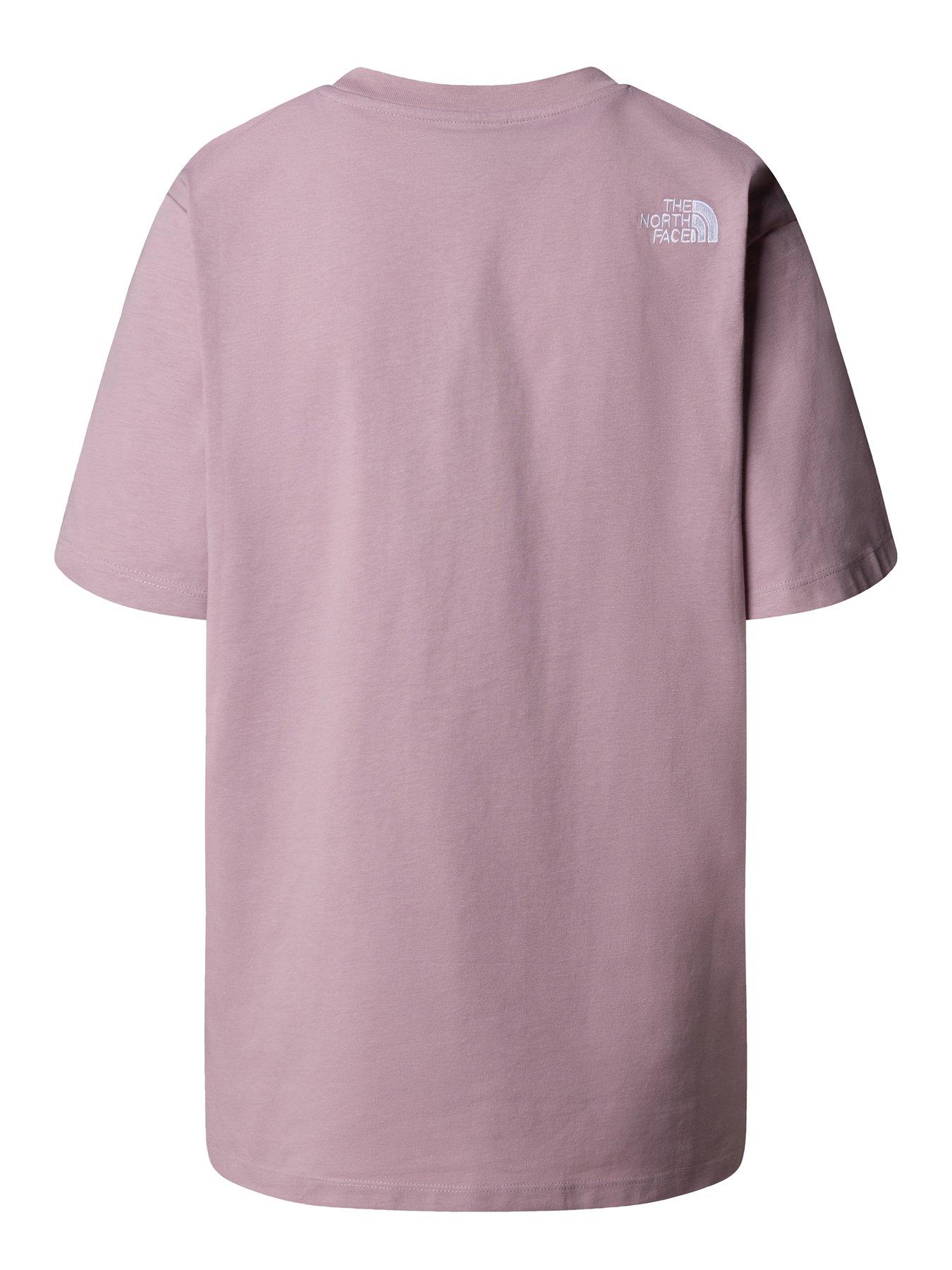 Image 2 of 2 of The North Face Women's S/S Essential Oversize Tee - Purple
