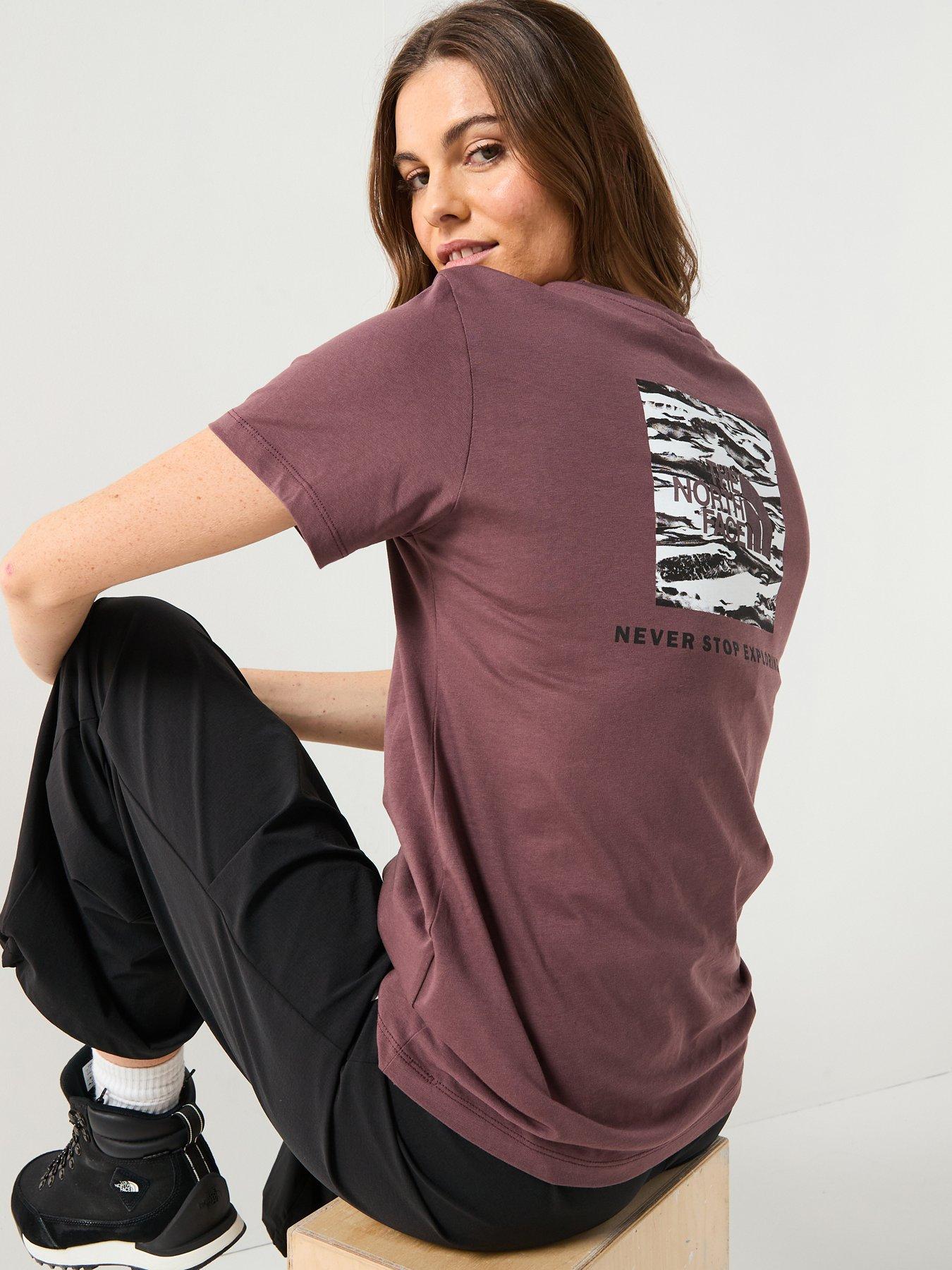 The North Face Womens Edge Of Light Infill Relaxed T-shirt - Purple
