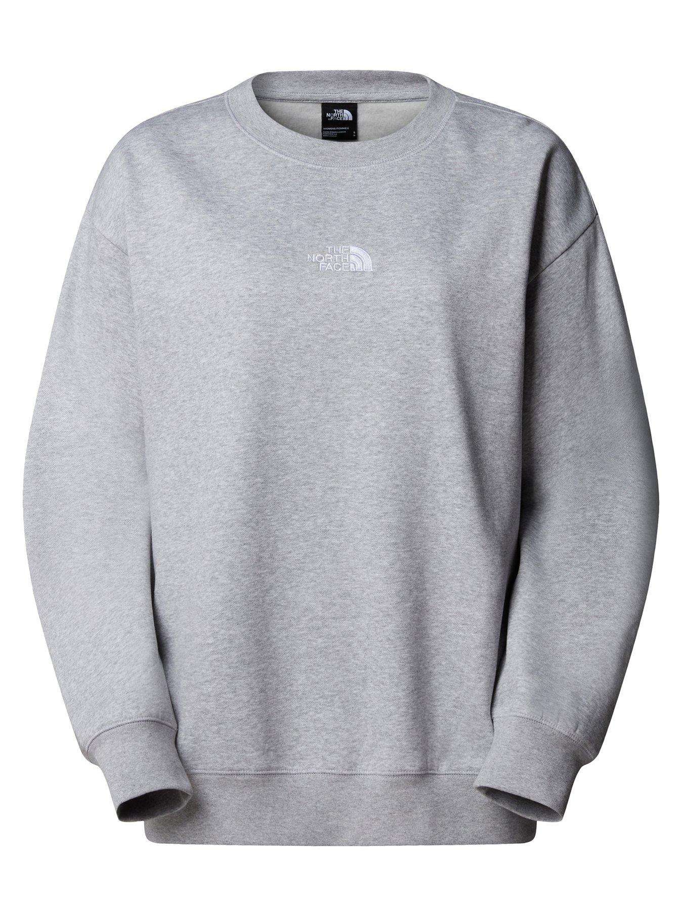 The North Face Women's Essential Oversize Crew - Grey